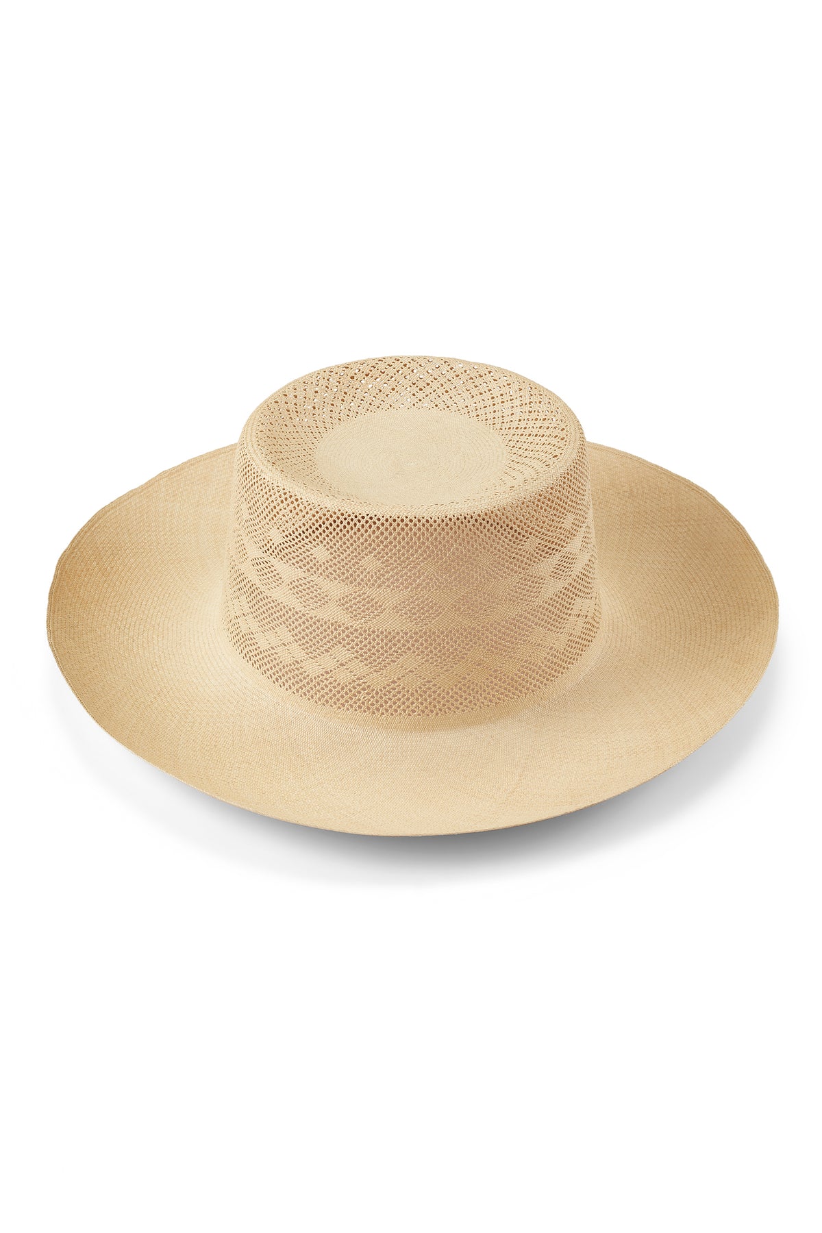 Women&#39;s Eve Handwoven Straw Panama Hat with a diamond pattern - Lock & Co. Hatters London UK
            
