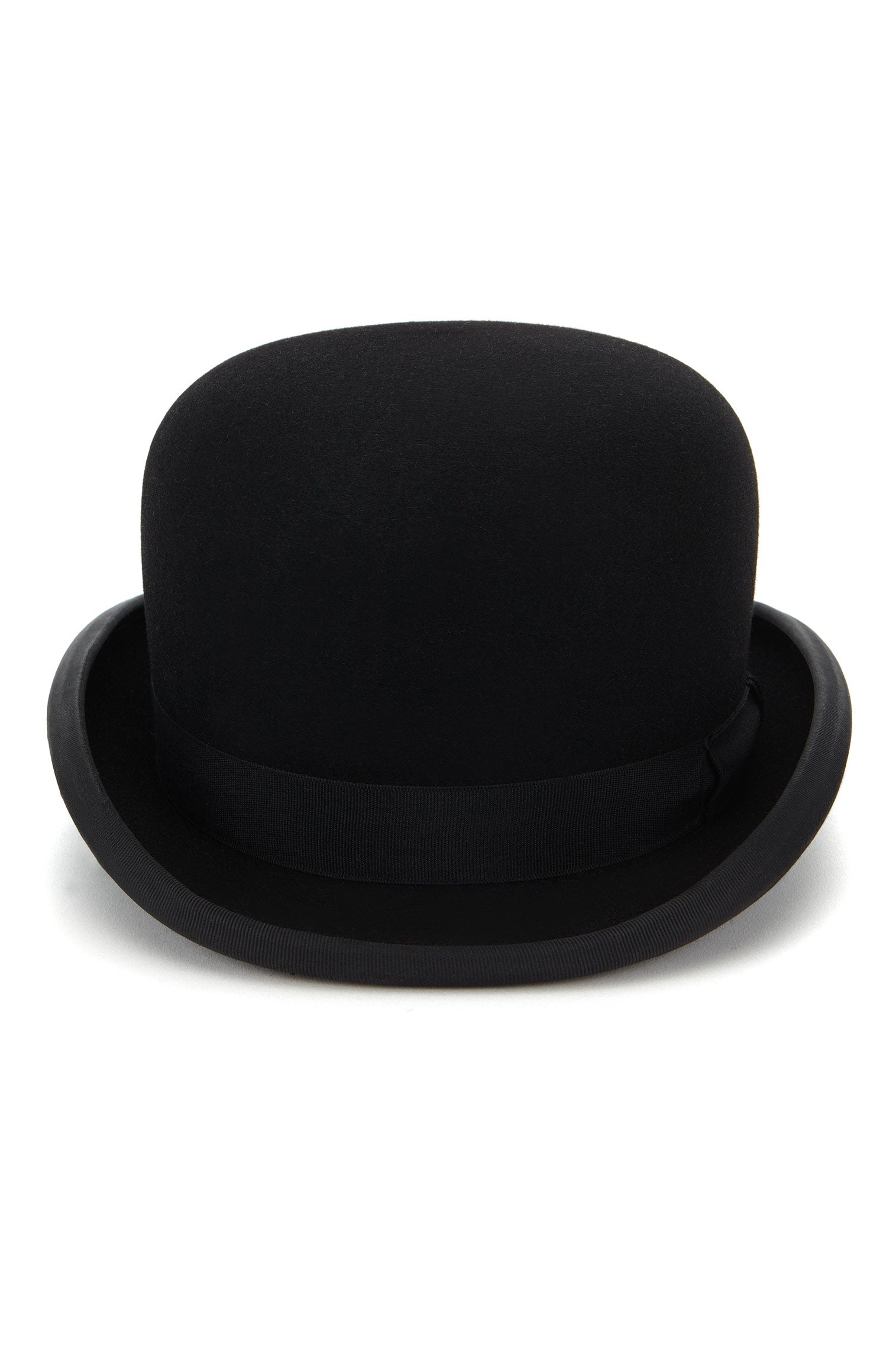 EXTRA FIRM BLACK BOWLER COKE HAT