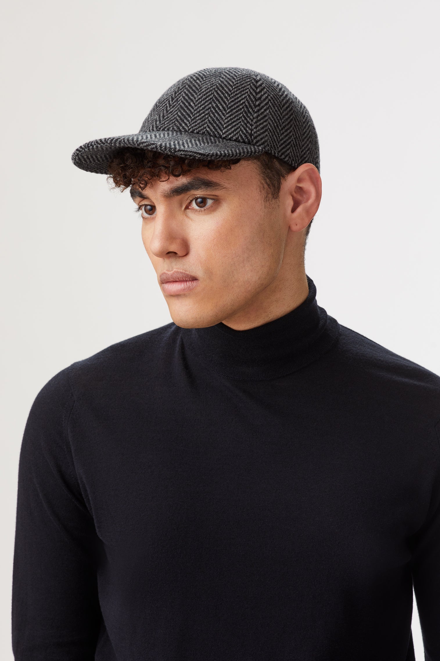 Escorial Wool Baseball Cap - Hats for Heart-shaped Face Shapes - Lock & Co. Hatters London UK