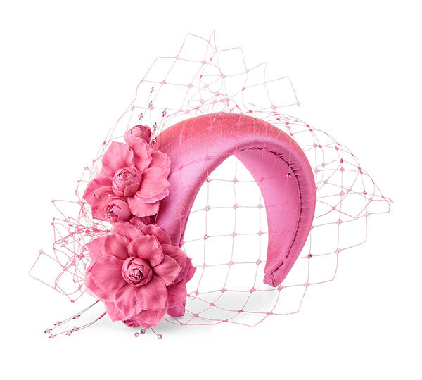 Francesca Pink Headband. Hats for Men & Women