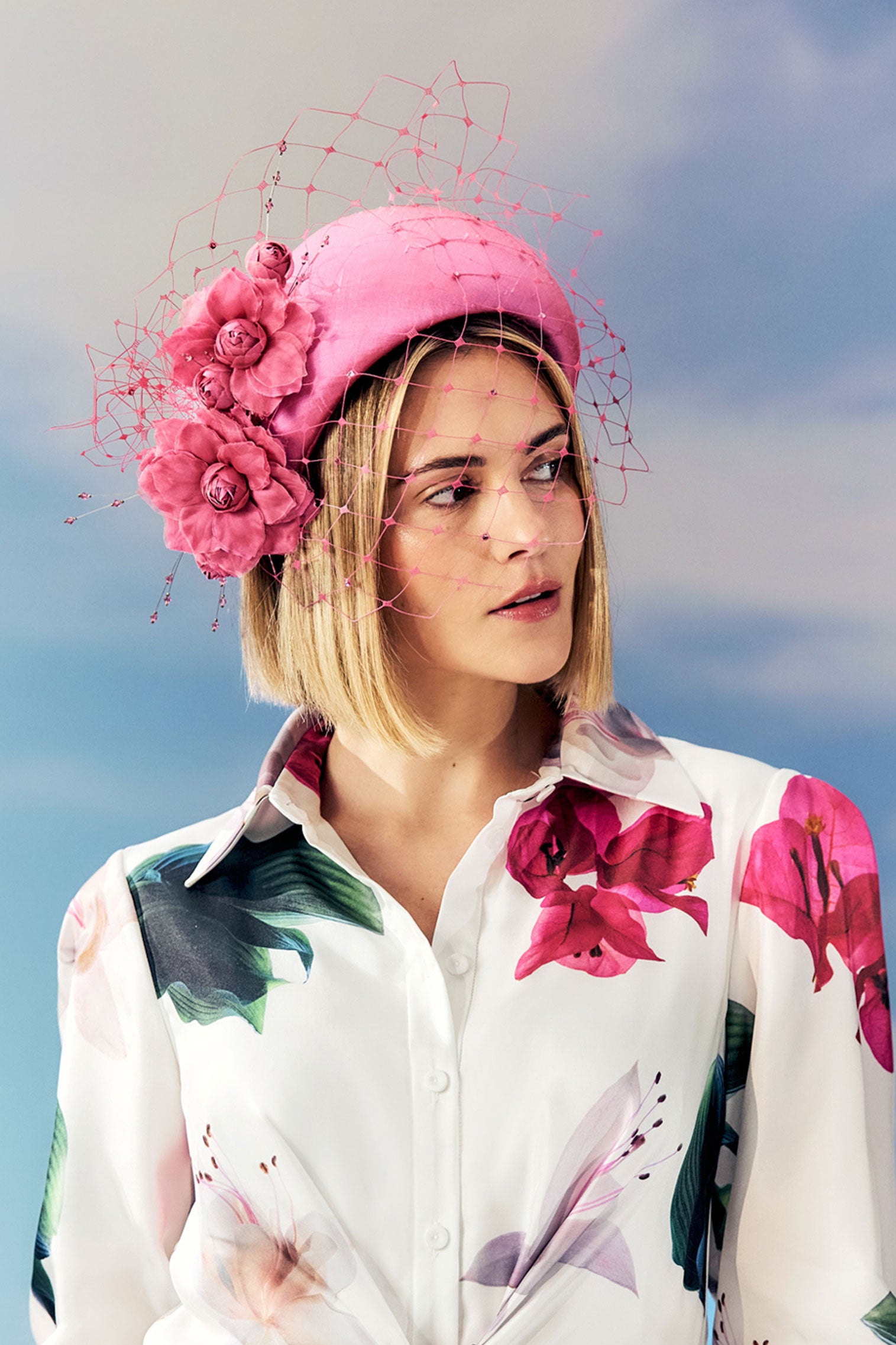 Francesca Pink Headband - Women’s Hats - Lock & Co. Hatters London UK