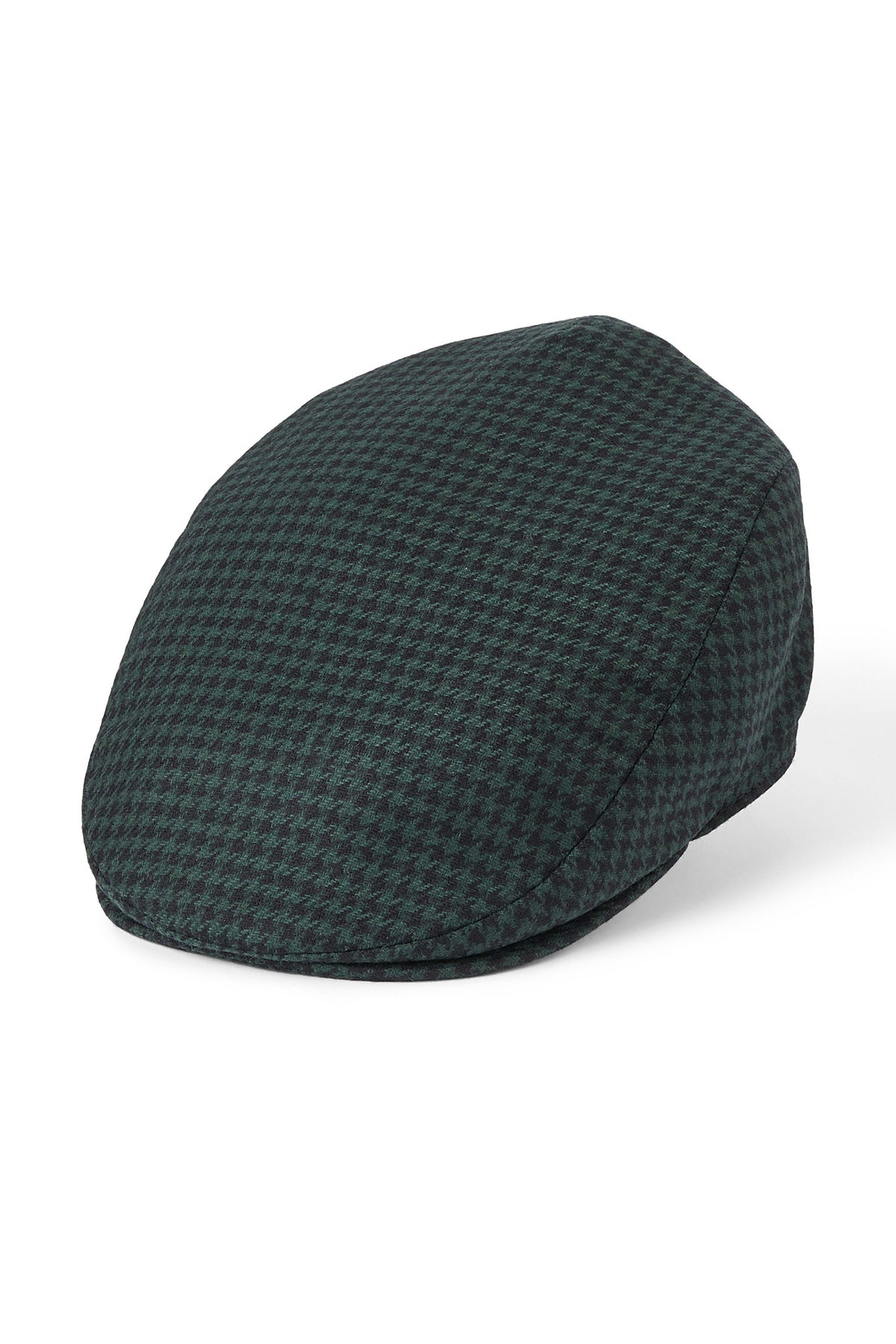 Black and deals white flat cap