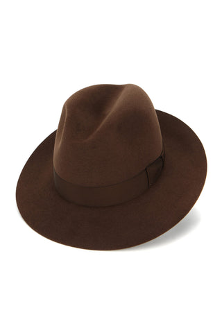 Haydock Fedora - Brown / 55 cm