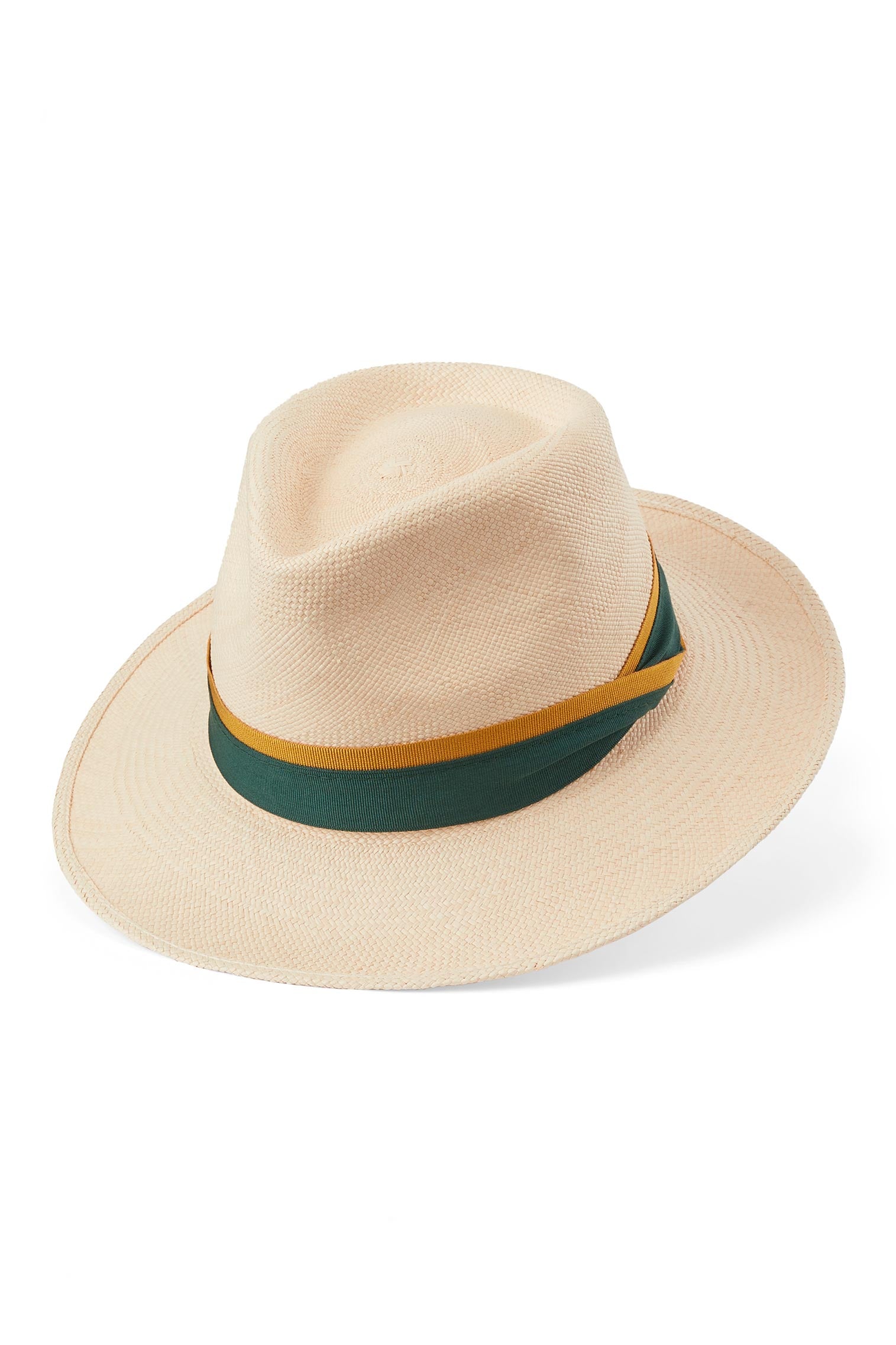Greenpacha Canarias Panama Hat (Handmade), Size M, NWT Fairbanks Mocha Panama Hat. Hats for Men & Women main image 2