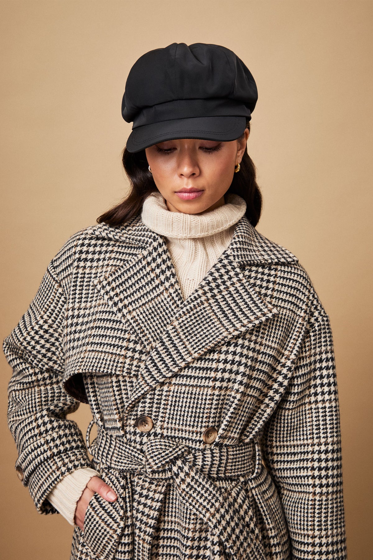 Harper Tech Black Rain Cap - Lock & Co. Hatters London UK
            