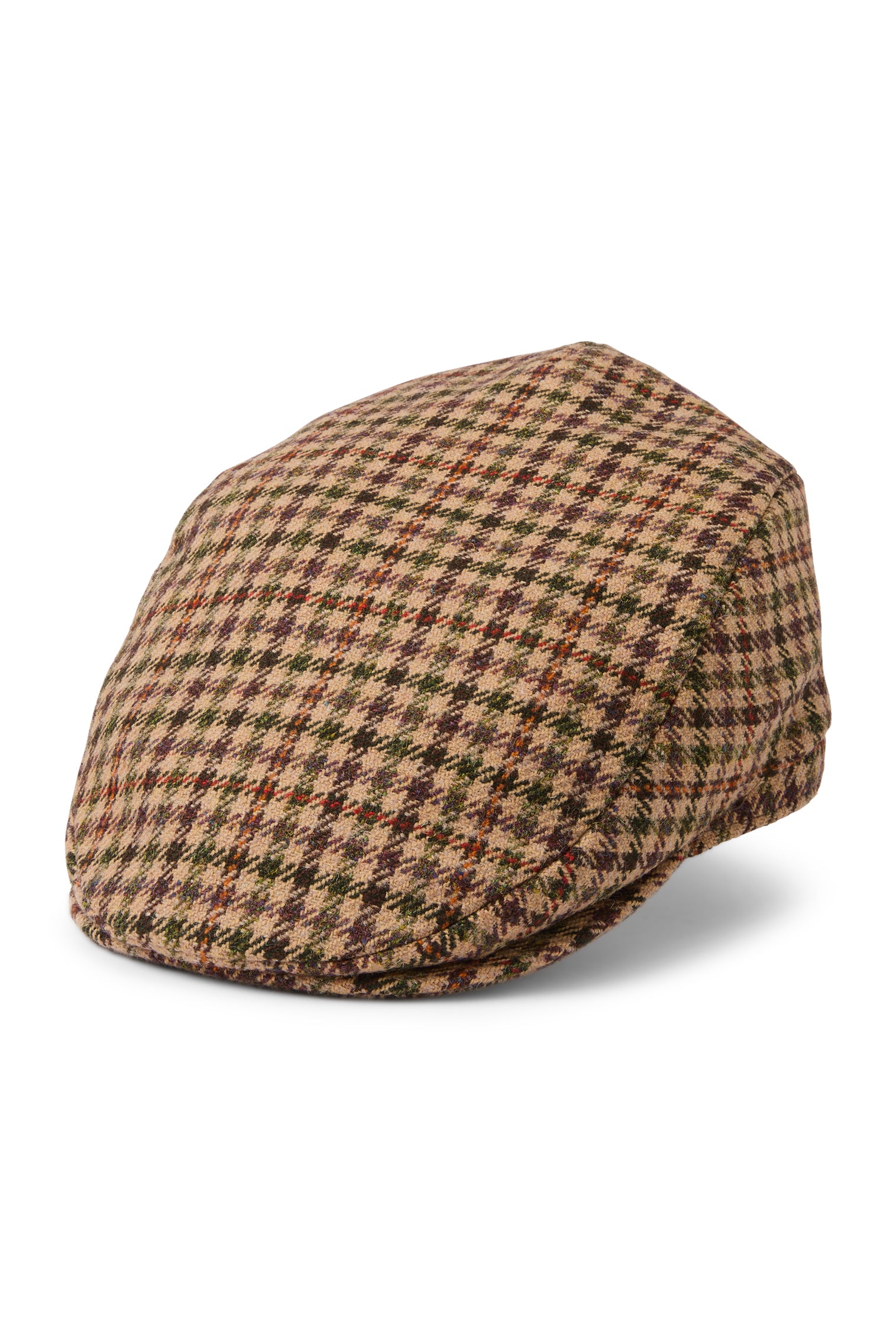 Highgrove Estate Brown Check Grosvenor Cap - Men's Hats - Lock & Co. Hatters London UK