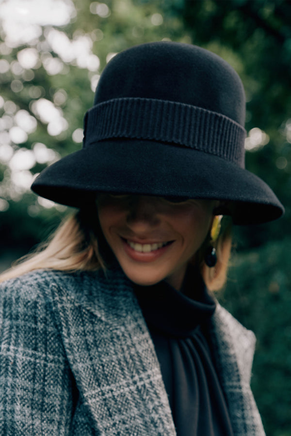 Women's Hogarth Cloche Hat Lock & Co. Hatters. Hats for Men & Women