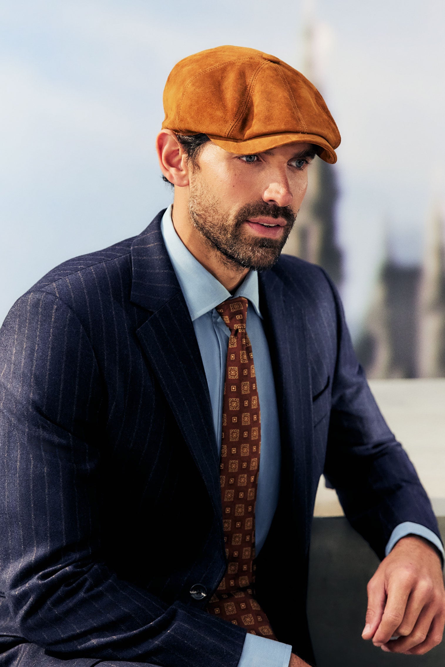 The 350 Indie Tan Bakerboy Cap -  - Lock & Co. Hatters London UK