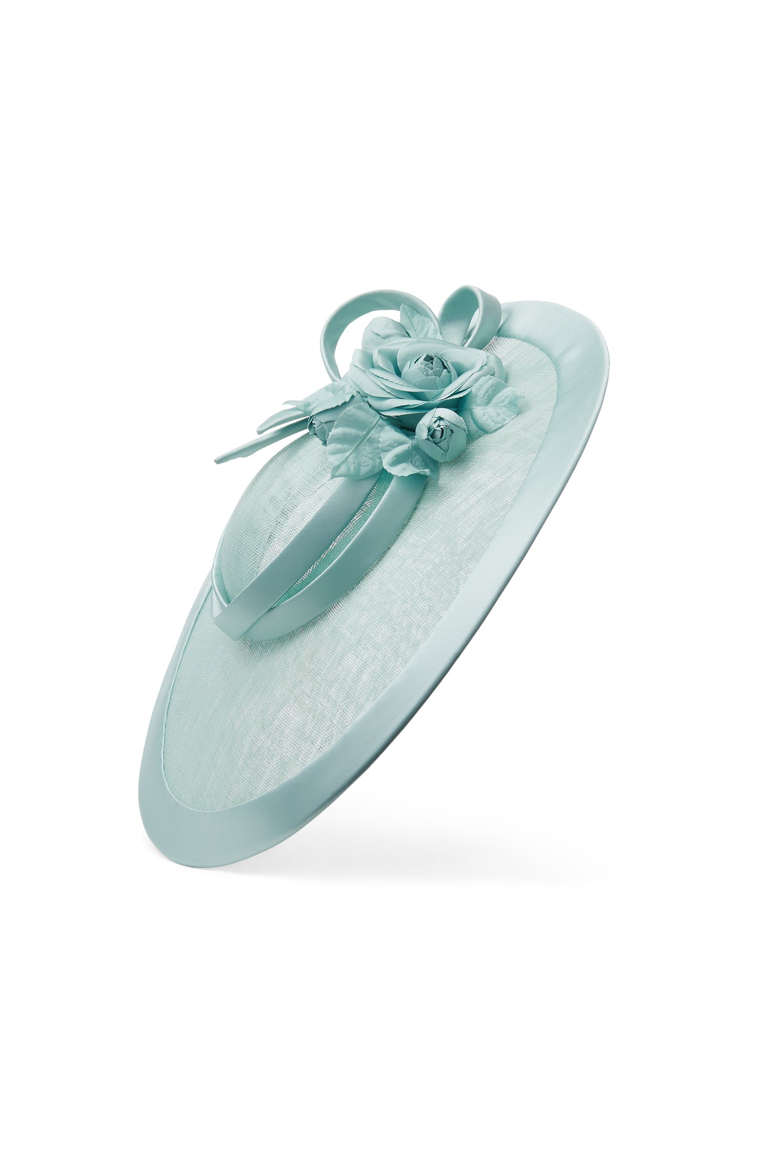 Jasmine Duck Egg Slice Hat - Lock Couture by Awon Golding - Lock & Co. Hatters London UK