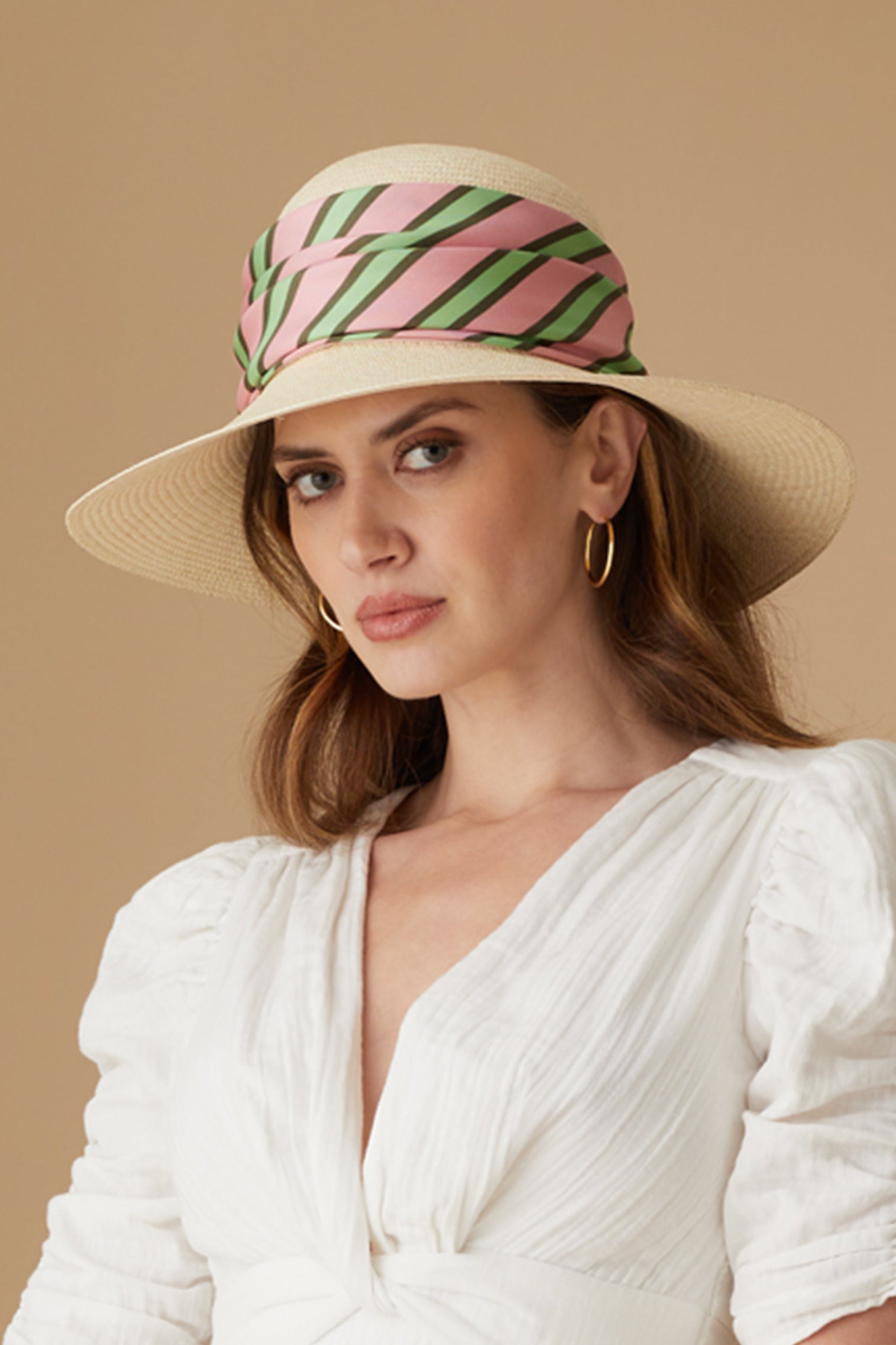 Floppy Hats Women Visor Womens Summer Dress Hat Wide Leaf Flower