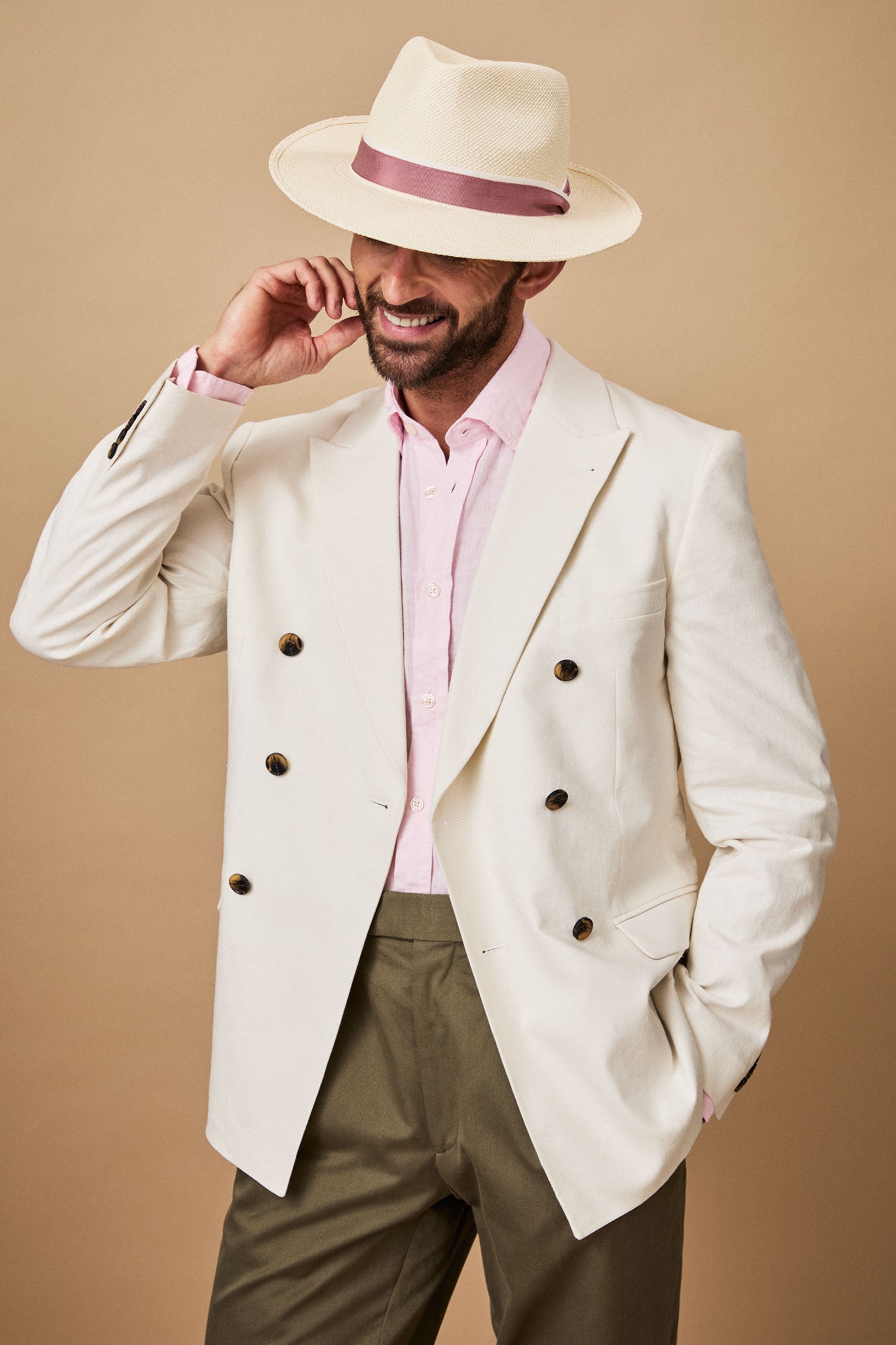 The King's Rose Panama Hat