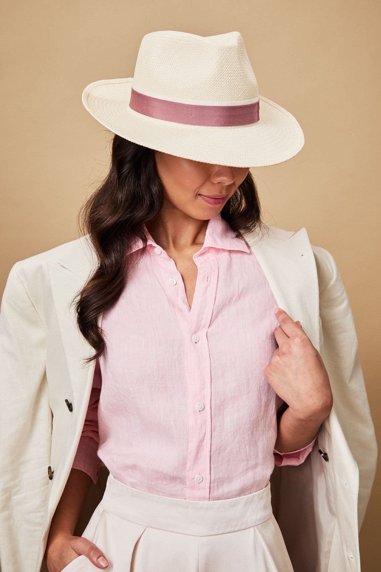 The King's Rose Panama Hat