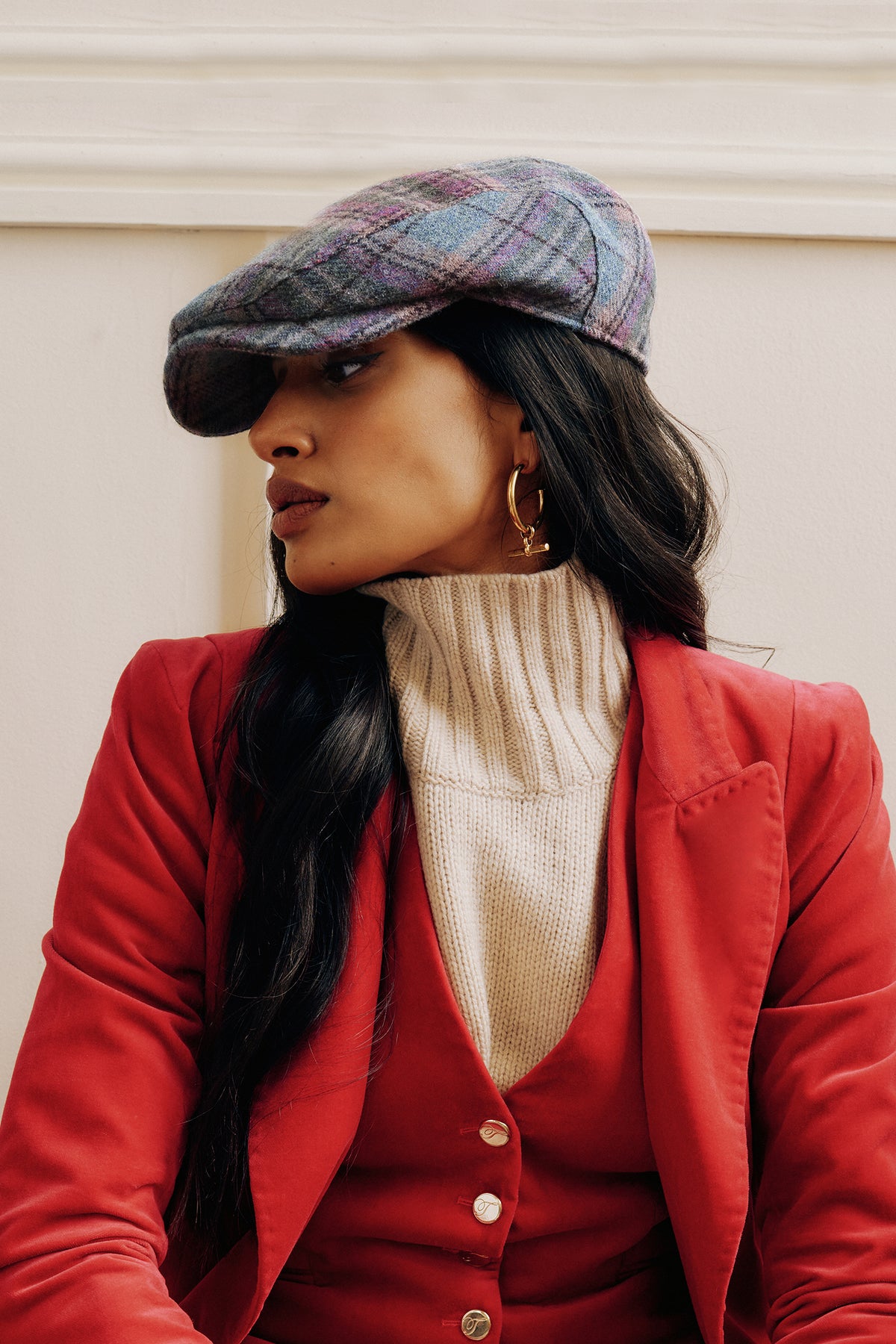 Wool on sale flat cap