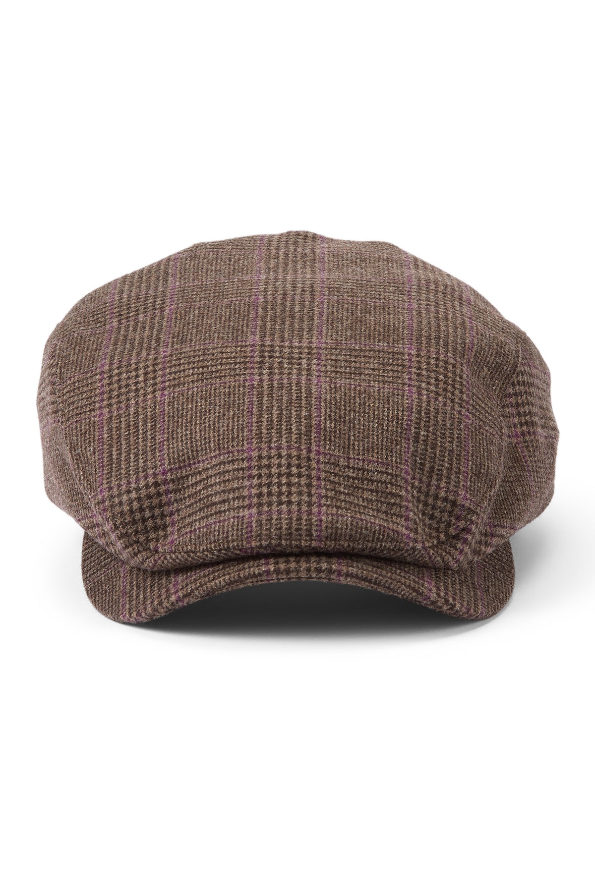 WOMEN'S BROWN CHECK WOOL FLAT CAP - Lock & Co. Hatters London UK
            
