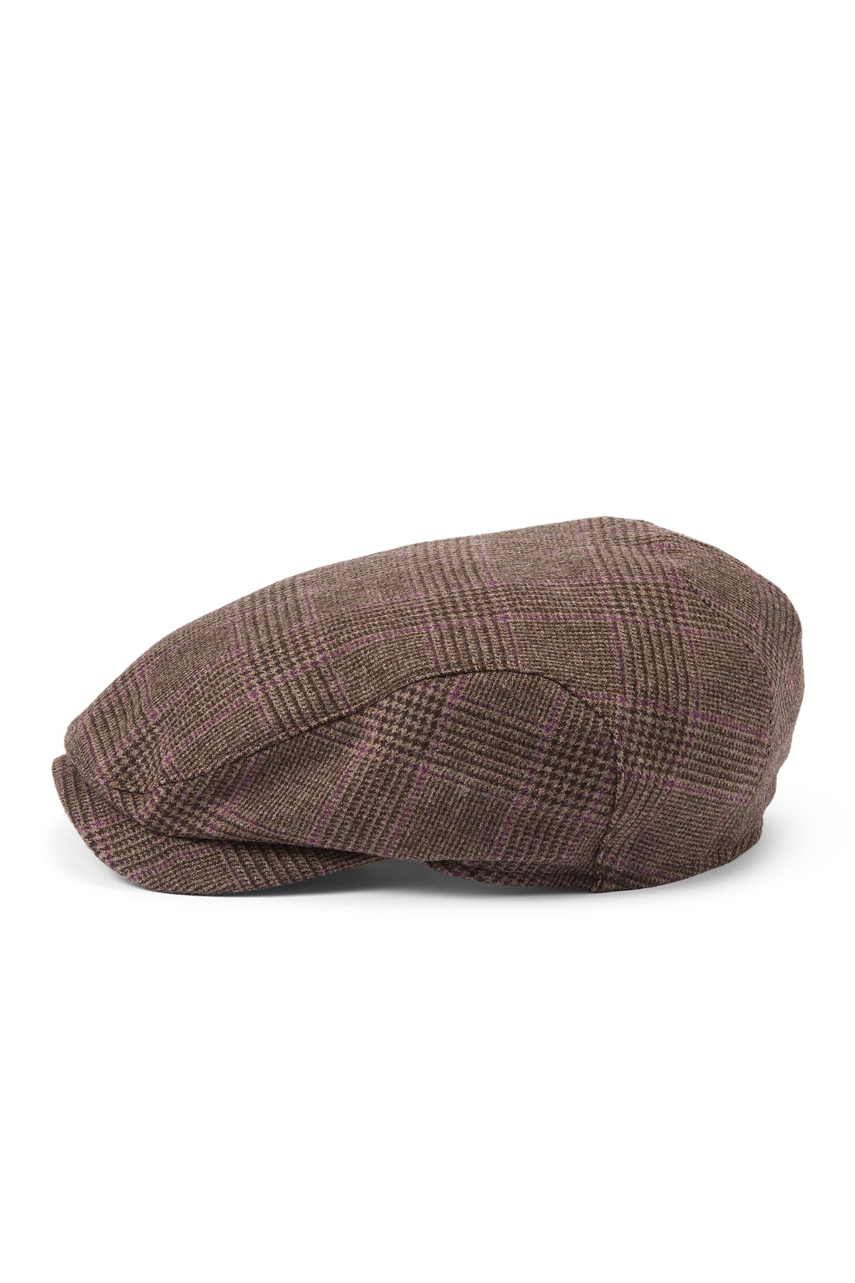 WOMEN'S BROWN CHECK WOOL FLAT CAP - Lock & Co. Hatters London UK
            