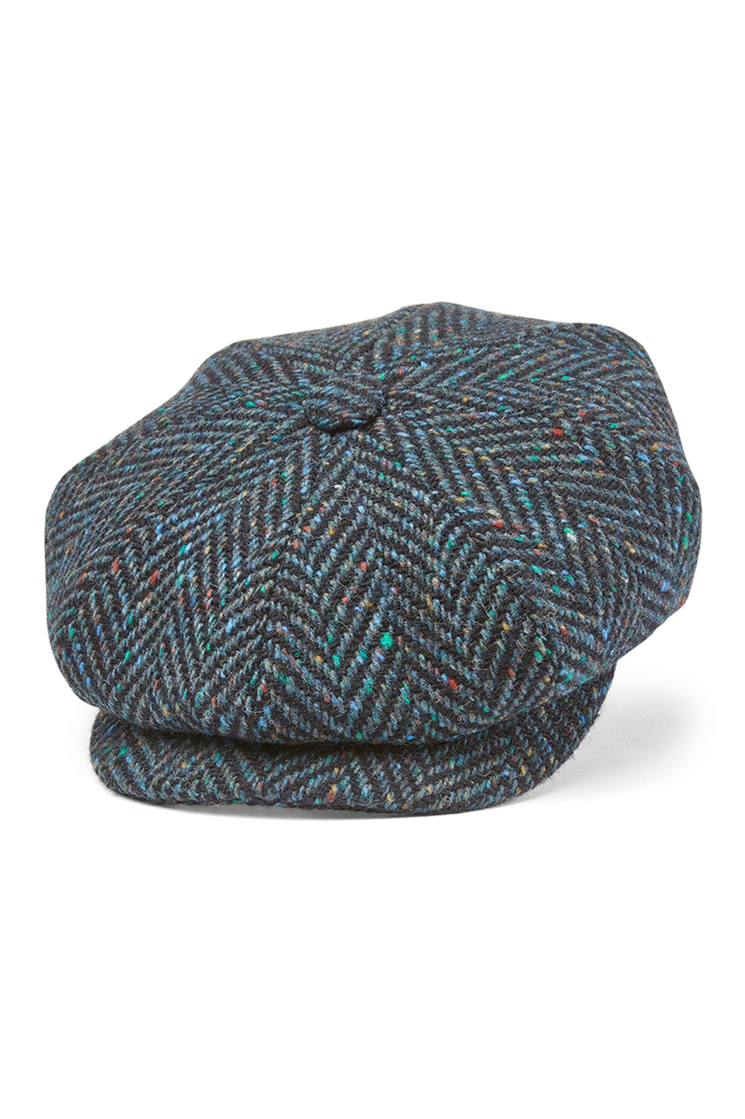 Muirfield Tweed Bakerboy Cap - Hats for Square Face Shapes - Lock & Co. Hatters London UK