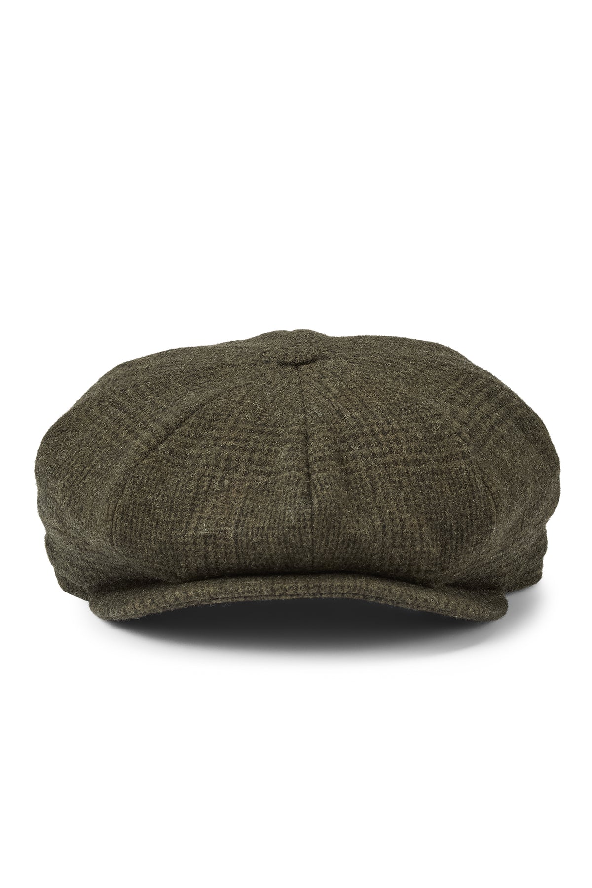 MEN&#39;S GREEN CHECK WOOL 8 PANEL BAKERBOY CAP - Lock & Co. Hatters London UK
            