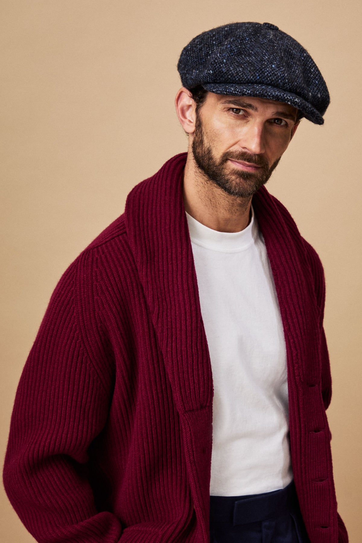 帽子 James Lock & Co  Muirfield Bakerboy Cap Muirfield Tweed Bakerboy Cap – Green Wool | Lock & Co.. Hats