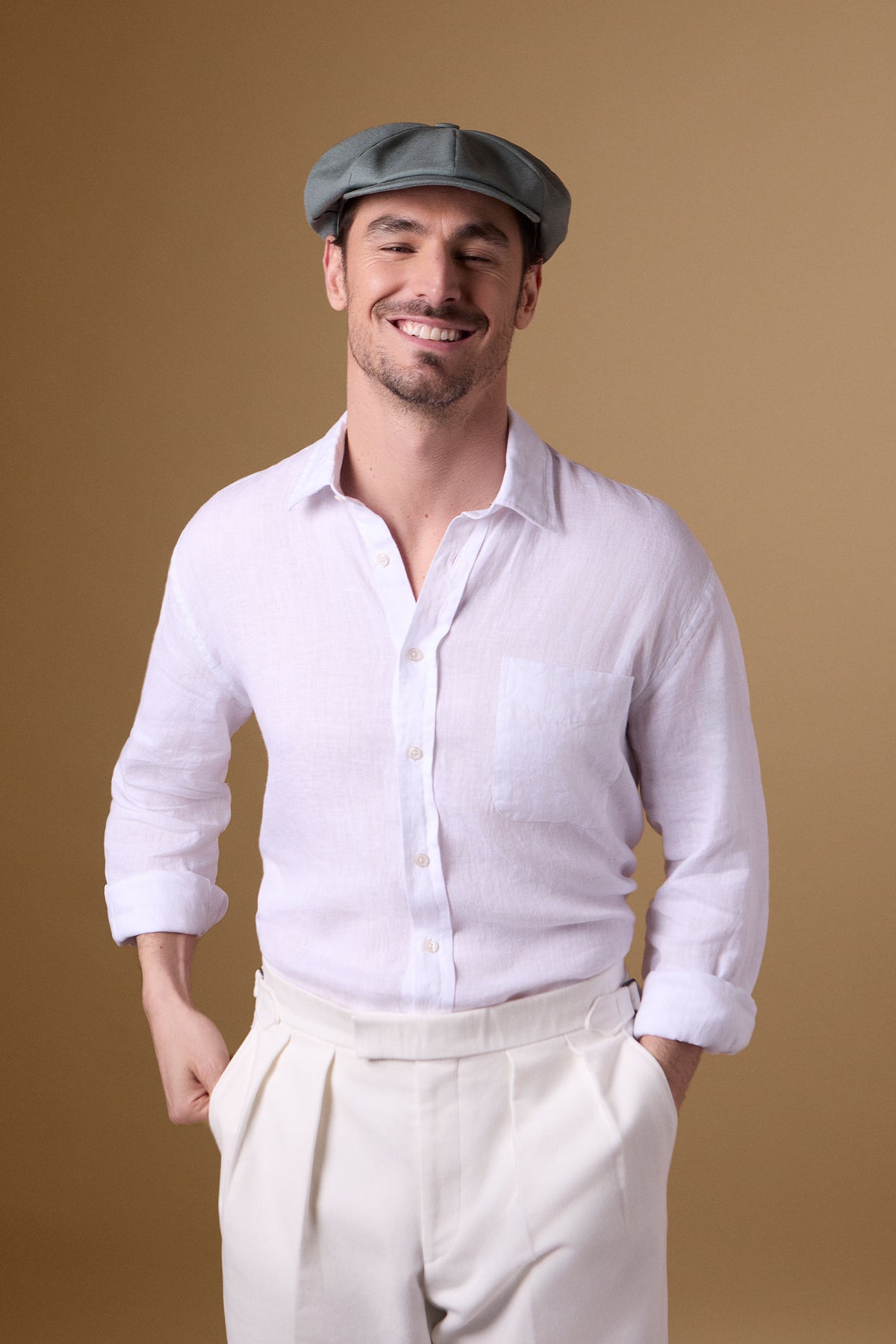 GREEN WOOL 8 PANEL BAKERBOY CAP - Lock & Co. Hatters London UK
            