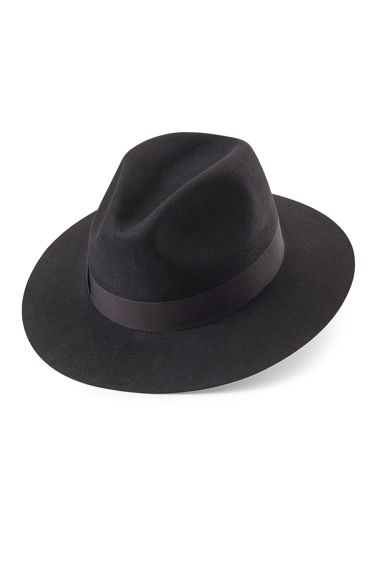 DARK GREY FELT TRILBY HAT WITH DARK GREY BAND - Lock & Co. Hatters London UK
            