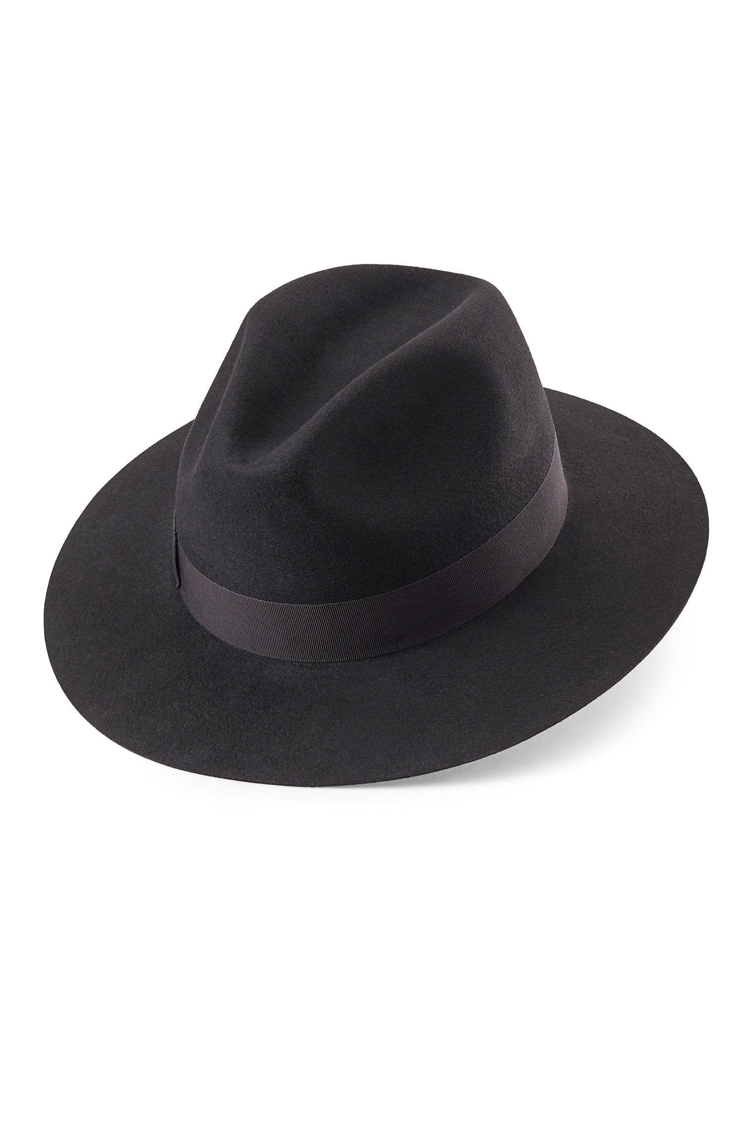 Noah Dark Grey Trilby - Fur Felt Hats - Lock & Co. Hatters London UK