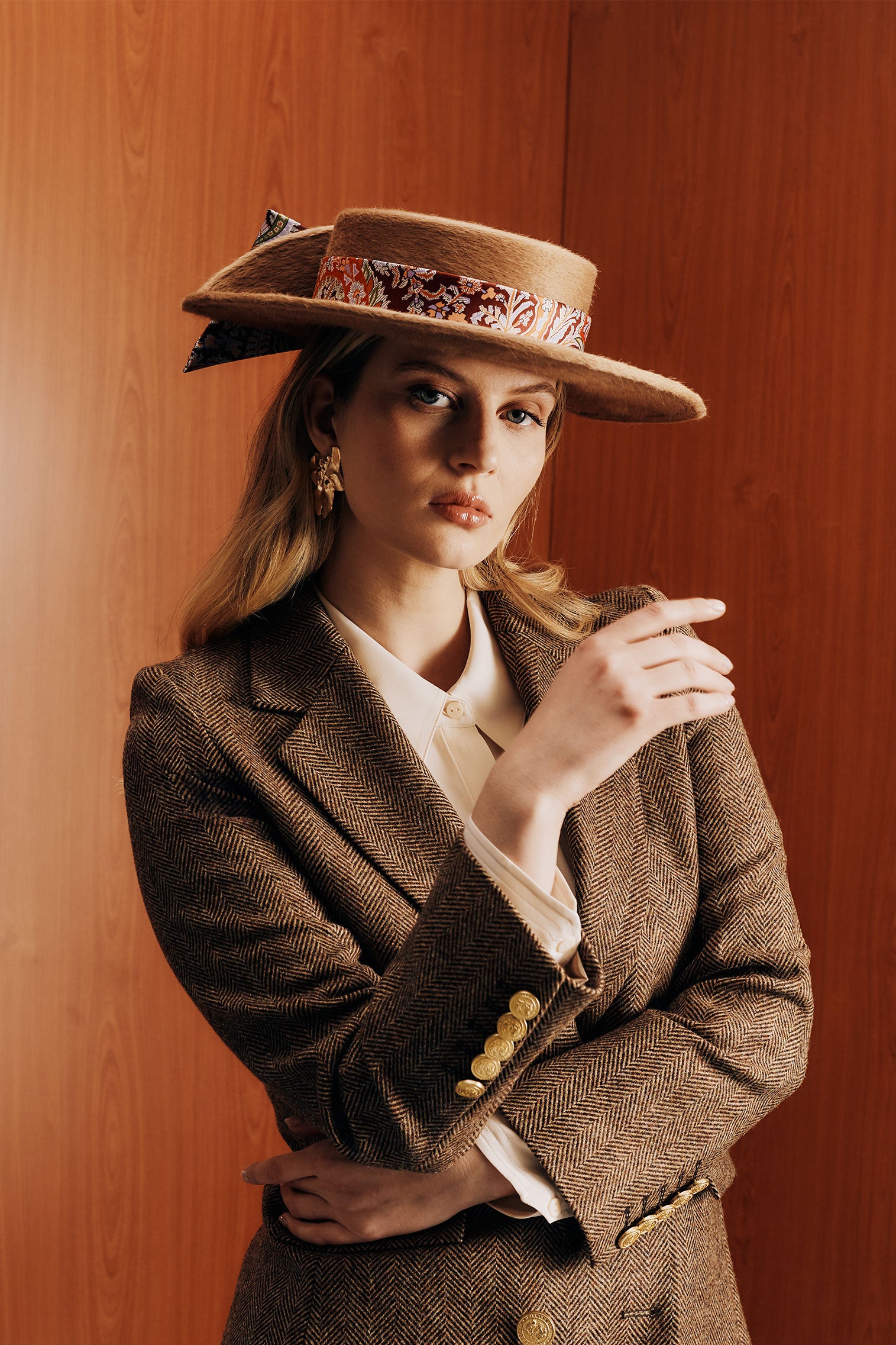 Napoli Camel Boater -  - Lock & Co. Hatters London UK