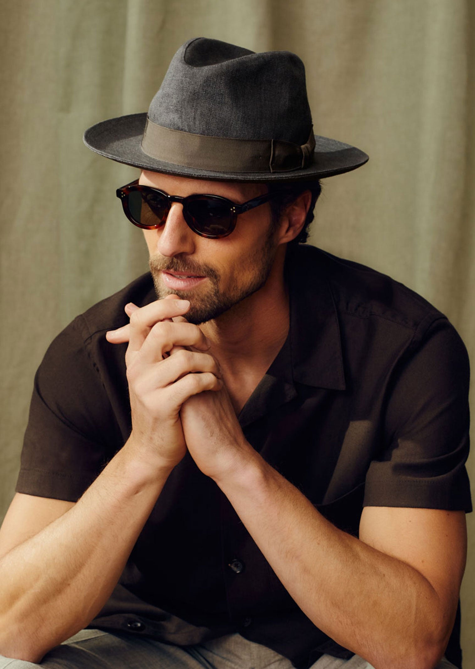 Trilby Hats Panama Hat Style Guide Rio Dark Grey Trilby