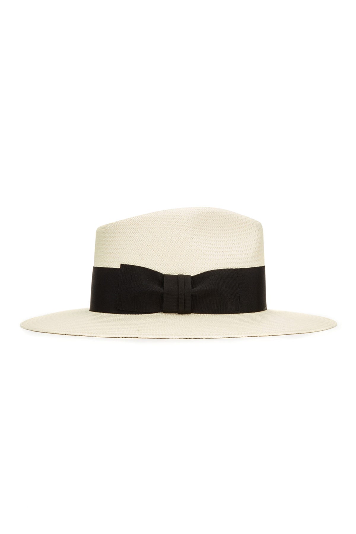 PANAMA HAT WITH BLACK BAND AND BOW - Lock & Co. Hatters London UK
            
