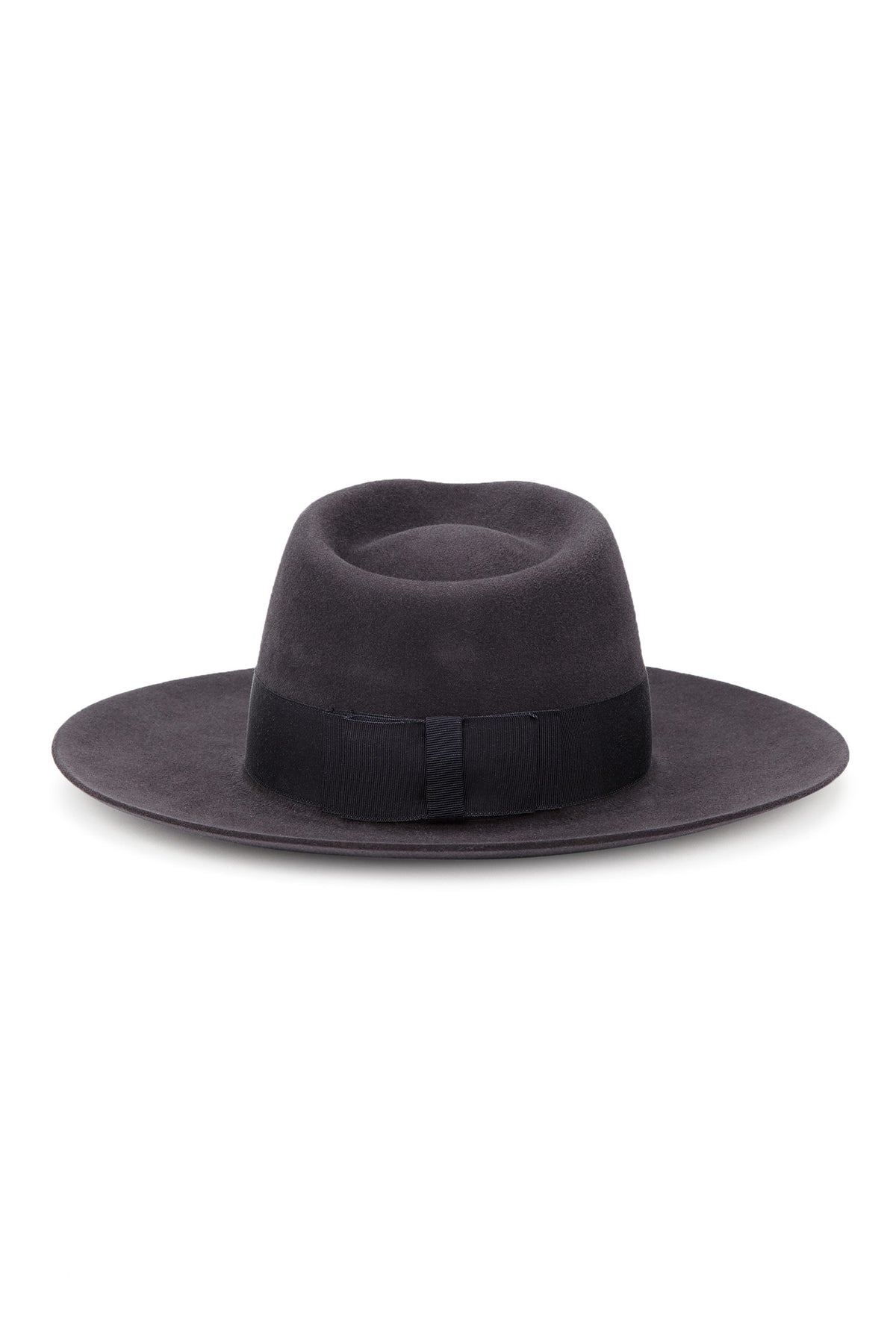 GREY FELT FEDORA HAT WITH BLACK BAND - Lock & Co. Hatters London UK
            