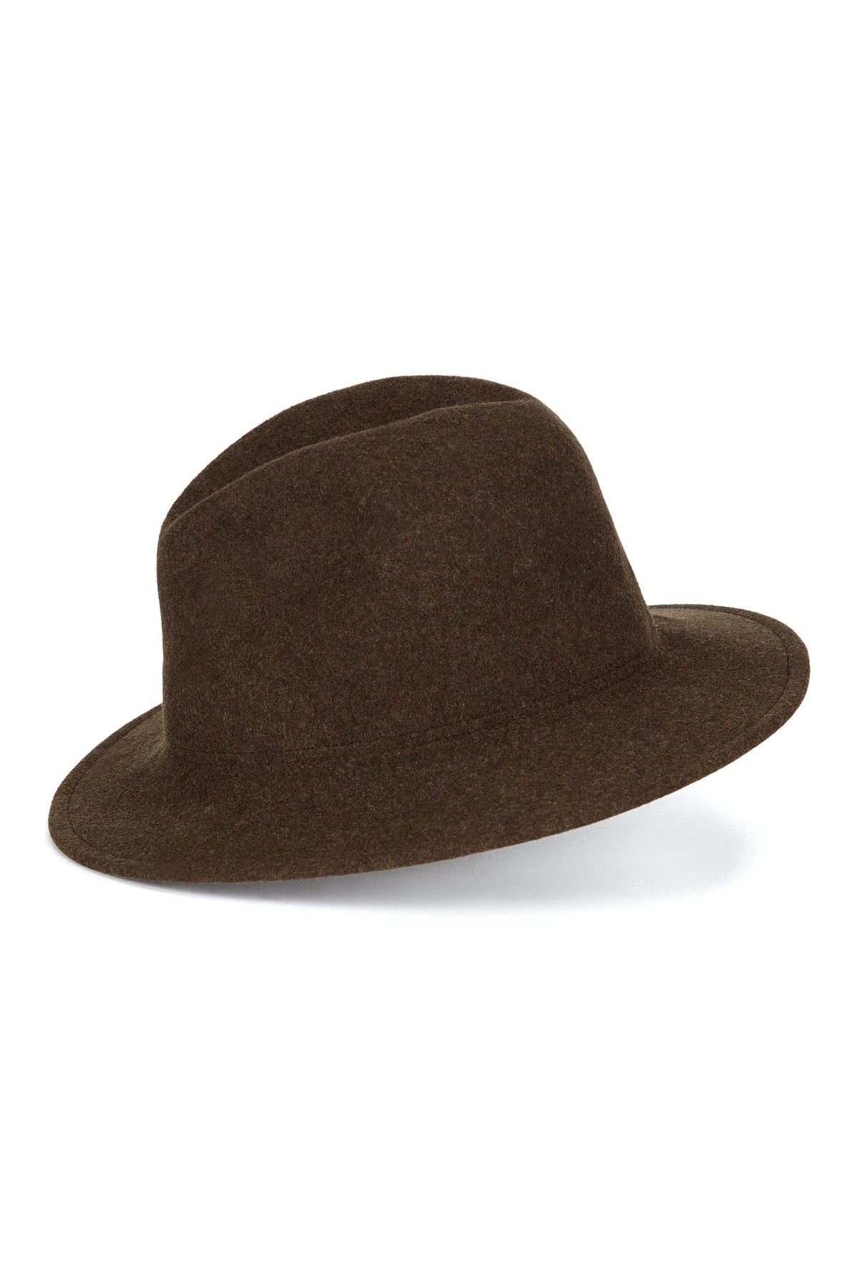 Brown trilby hat uk outlet