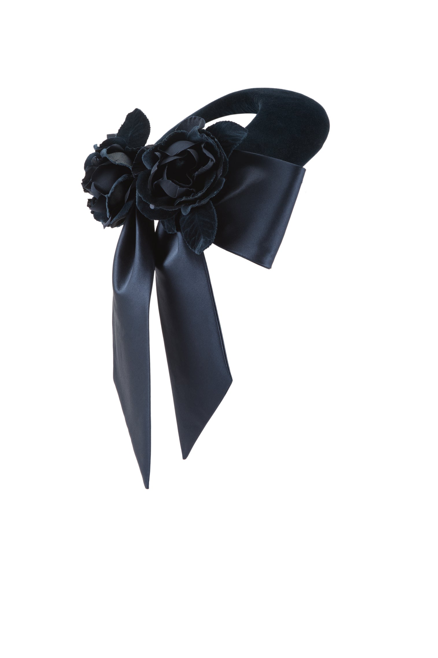 Rialto Halo Navy Pillbox - Lock Couture by Awon Golding - Lock & Co. Hatters London UK