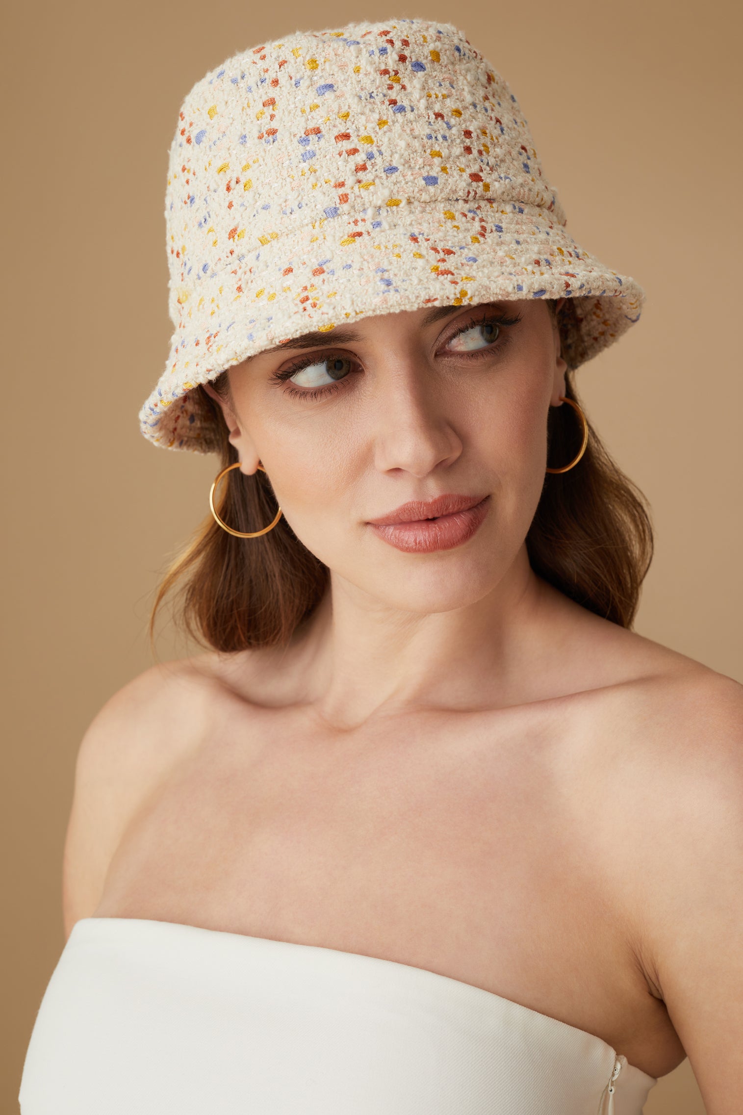 Rye Speckled Bucket Hat - New Season Women's Hats - Lock & Co. Hatters London UK