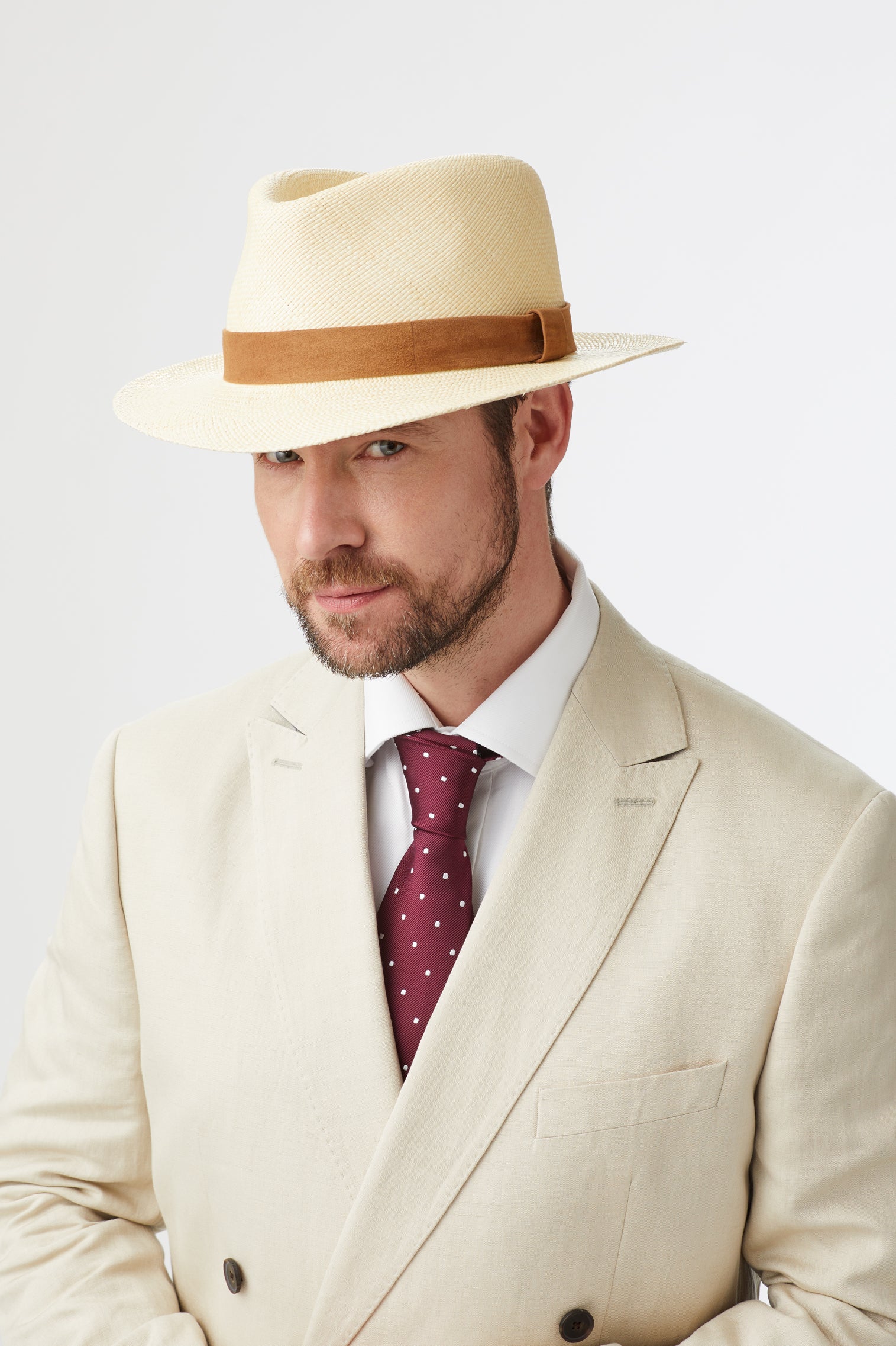 Santa Barbara Panama - Hats for Square Face Shapes - Lock & Co. Hatters London UK