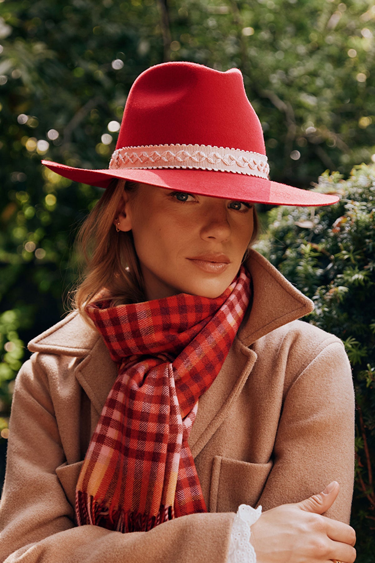 Scarlett Red Fedora - Lock & Co. Hatters London UK
            