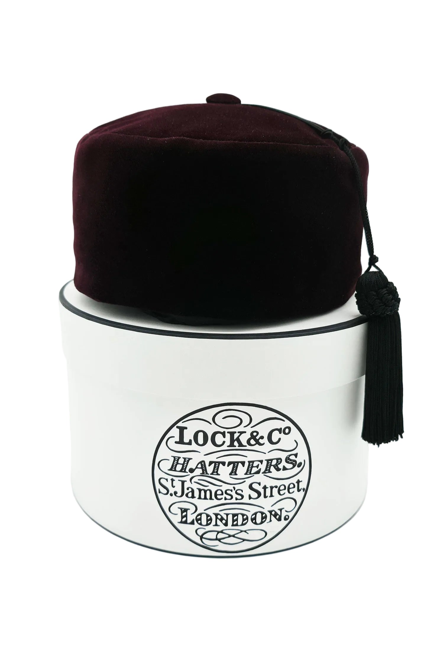 Burgundy Smoking Cap - Men's Hats - Lock & Co. Hatters London UK