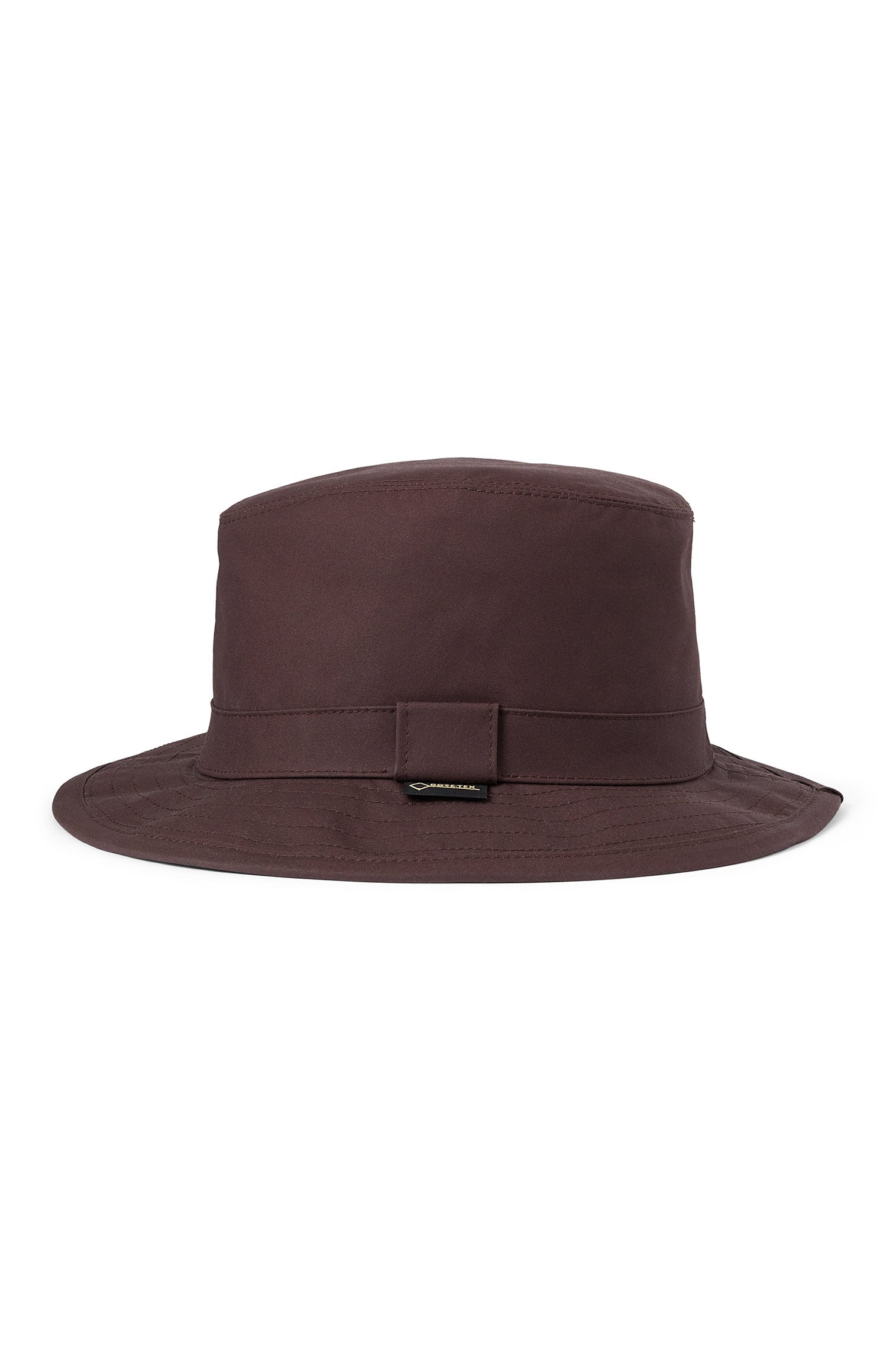 BROWN DRY WAX GORE-TEX RAIN BUCKET HAT