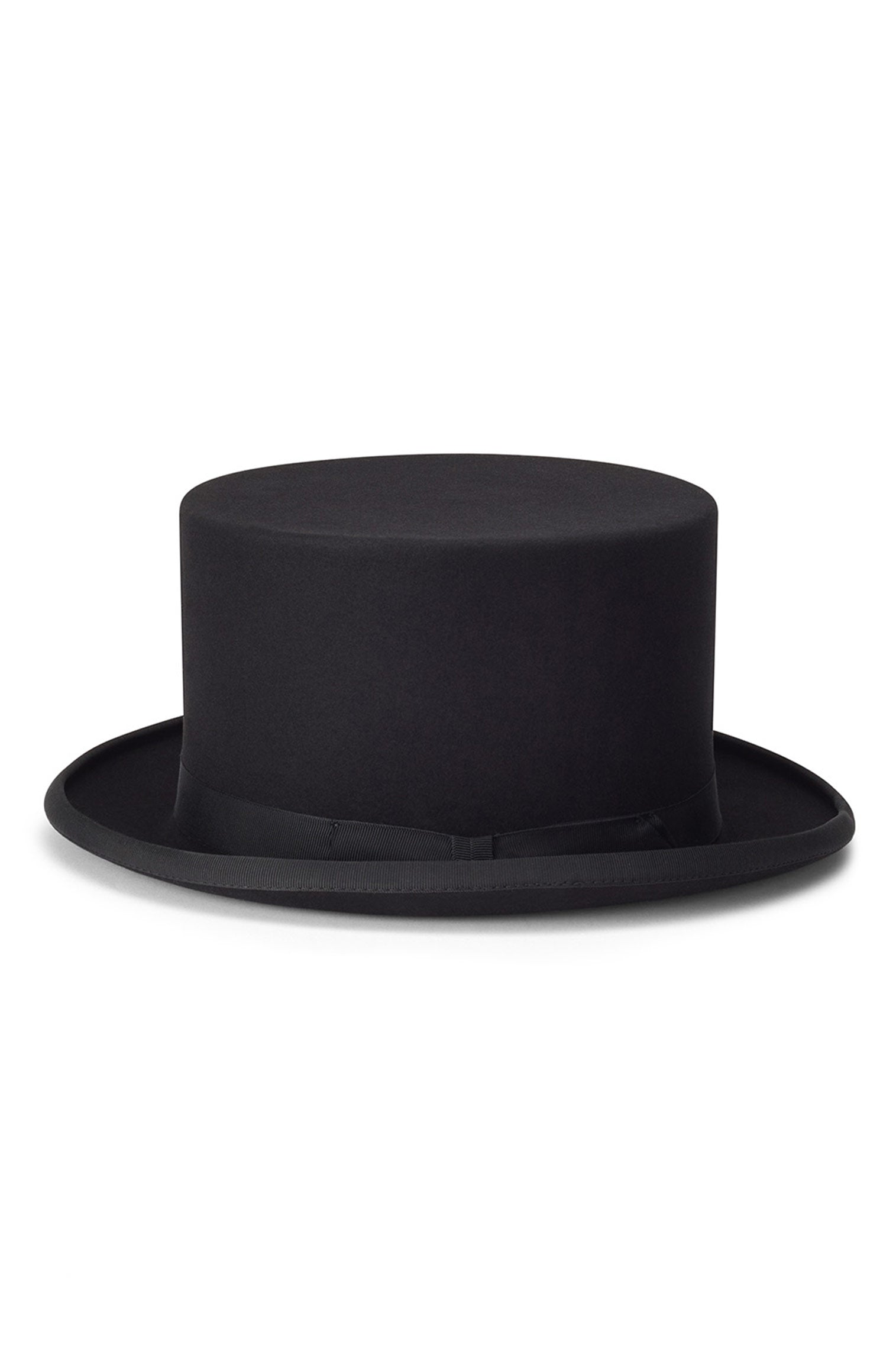 BLACK ESCORIAL WOOL SQUARE-TOP BOWLER HAT FROM THE LOCK & CO. HATTERS X 007 BOND COLLECTION