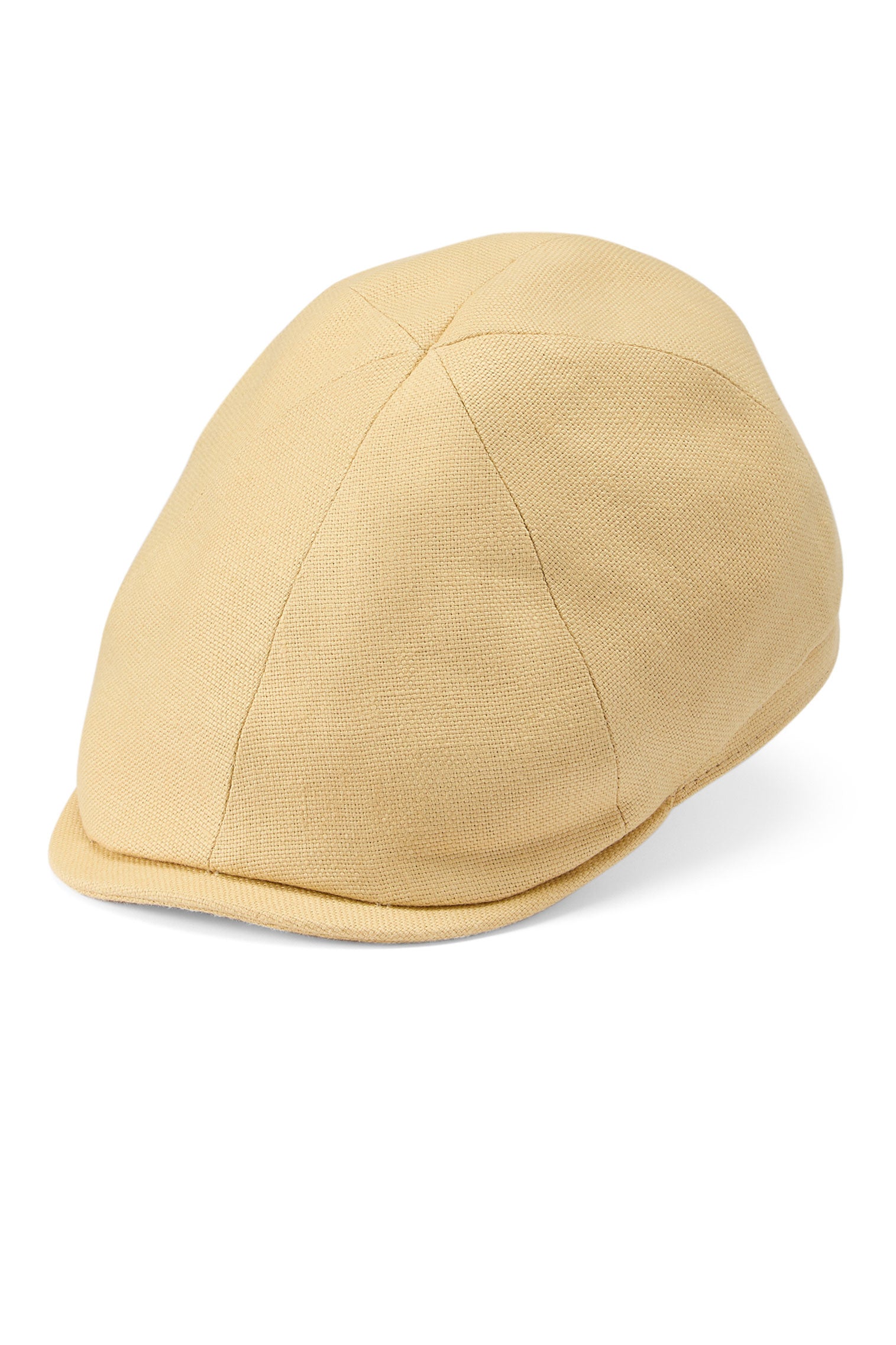 Tom Yellow Panelled Cap. Hats for Men & Women