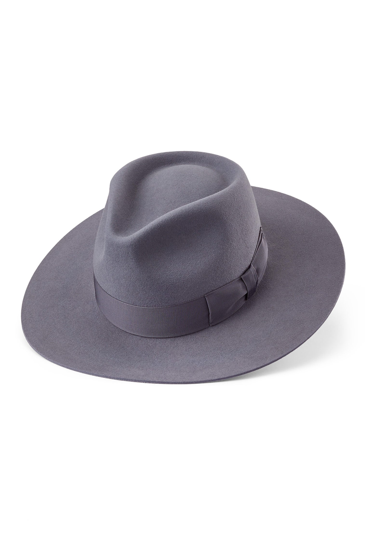 Toni Blue Flat-Brim Fedora - Men's Hats - Lock & Co. Hatters London UK