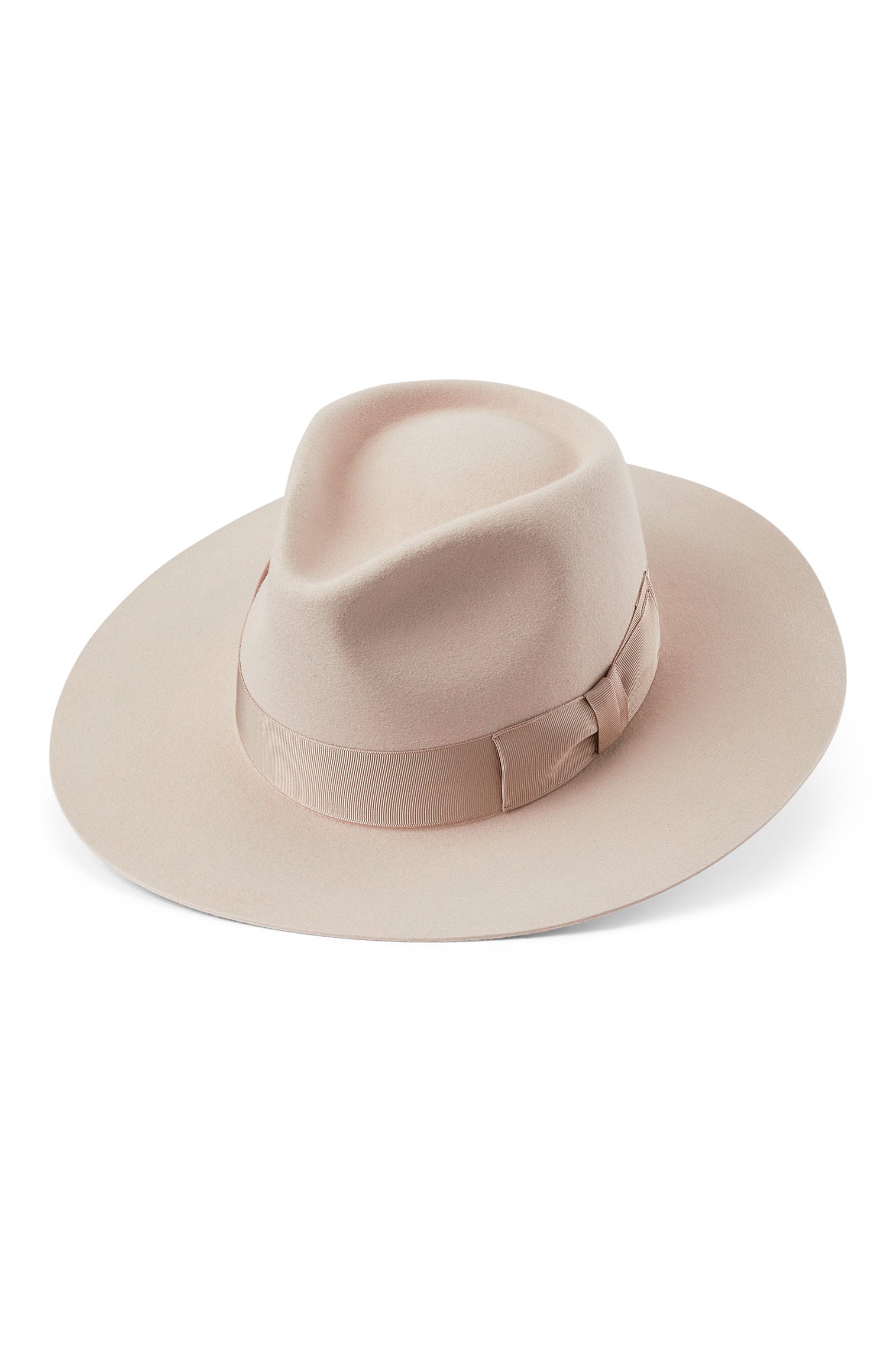 Toni Cream Flat-Brim Fedora - New Season Women's Hats - Lock & Co. Hatters London UK