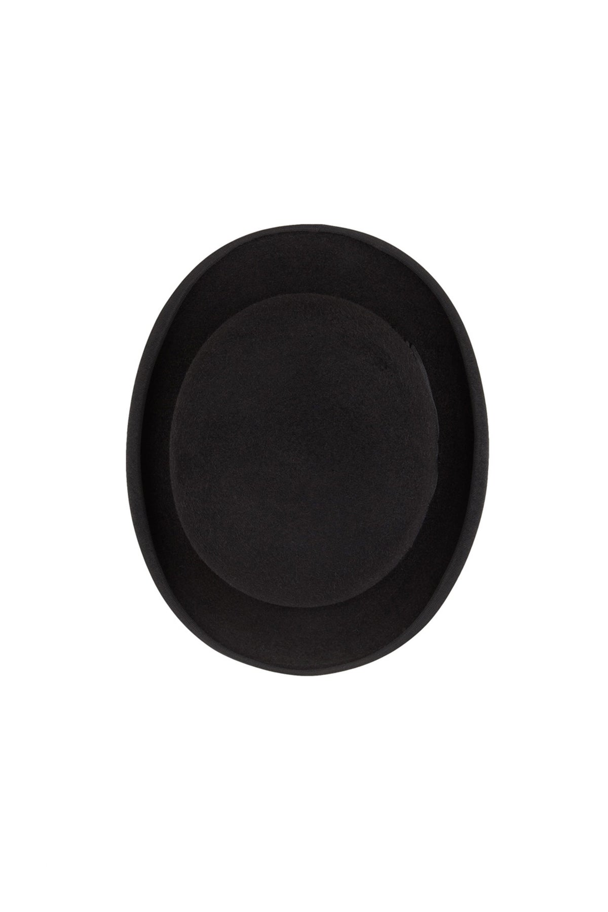 BLACK RABBIT FUR FELT BOWLER HAT WITH A BLACK GROSGRAIN BAND - Lock & Co. Hatters London UK
            