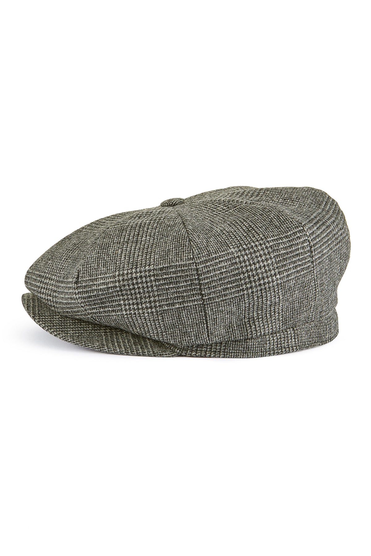 GREY CHECK WOOL BAKERBOY CAP - Lock & Co. Hatters London UK
            