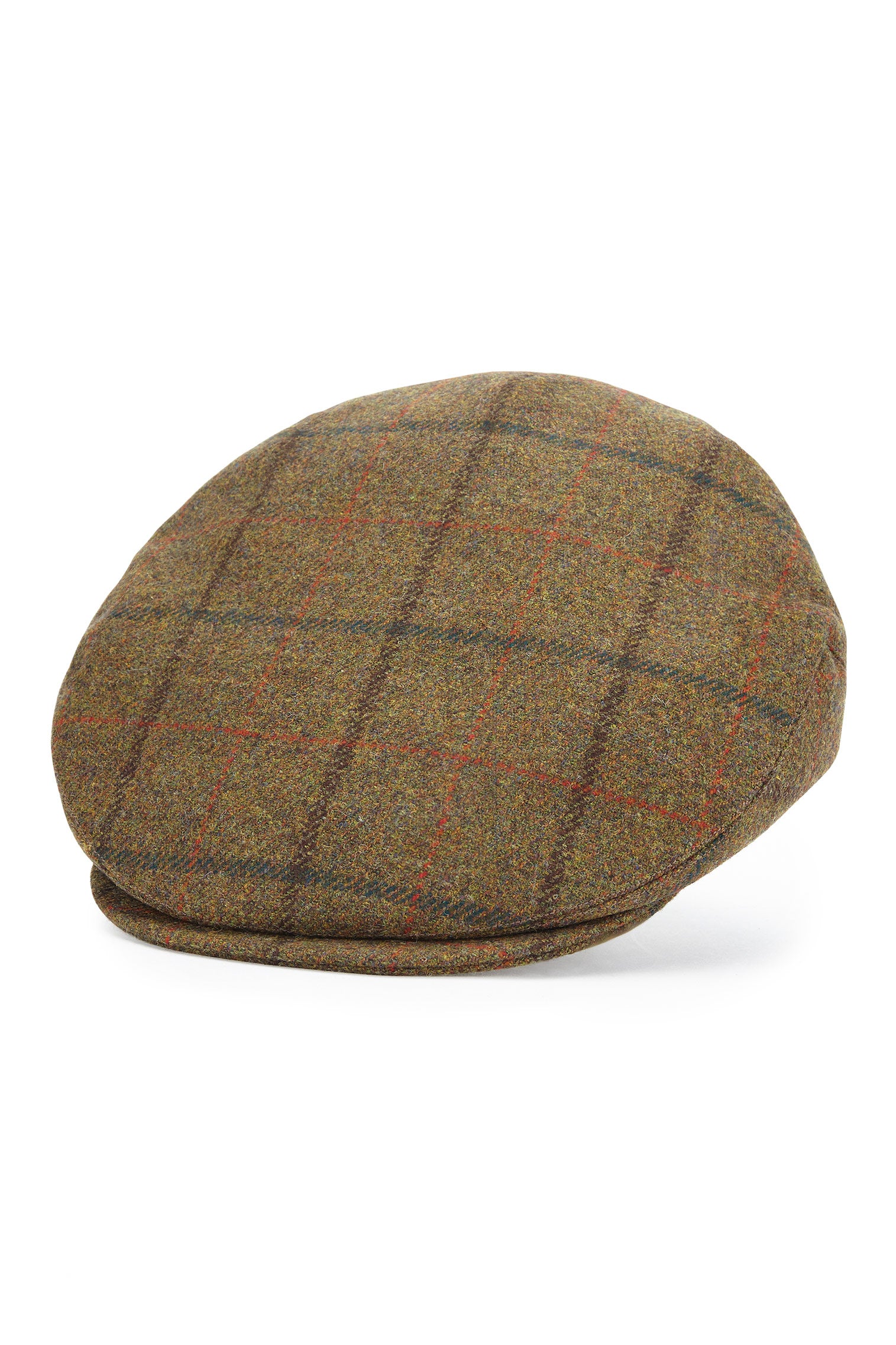 Turnberry Tweed Flat Cap - Hats for Slimmer Frames - Lock & Co. Hatters London UK