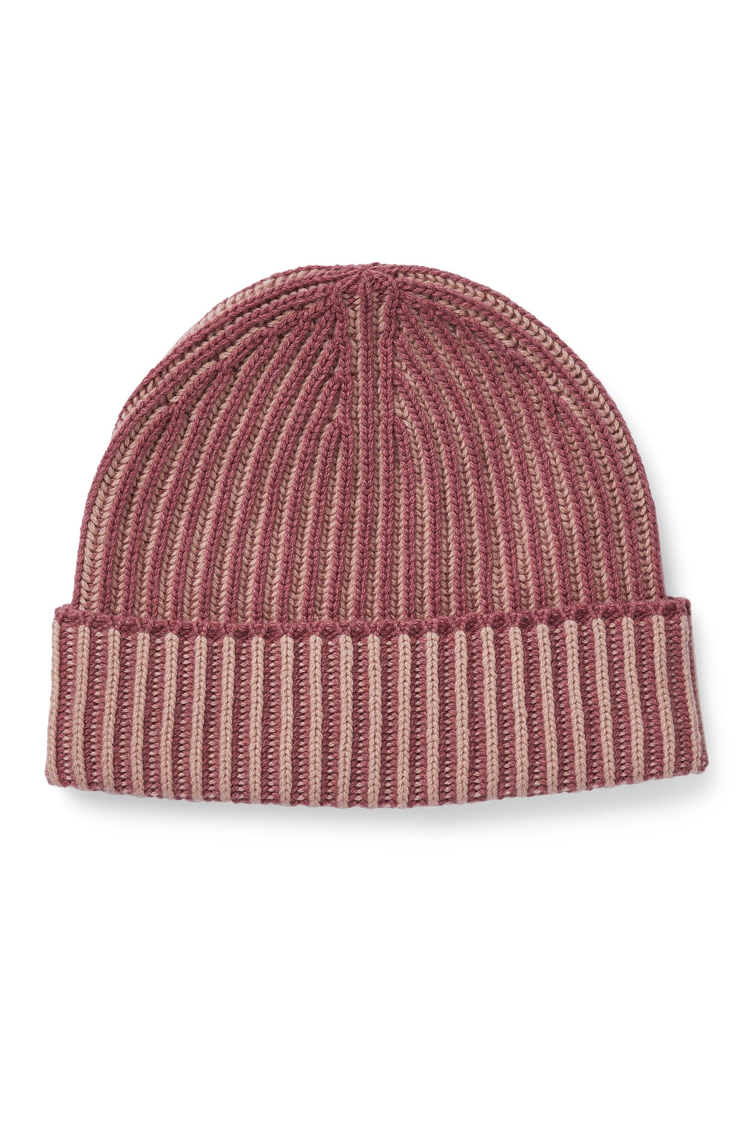 Two-Tone Cashmere Ski Beanie - Hats for Tall People - Lock & Co. Hatters London UK
