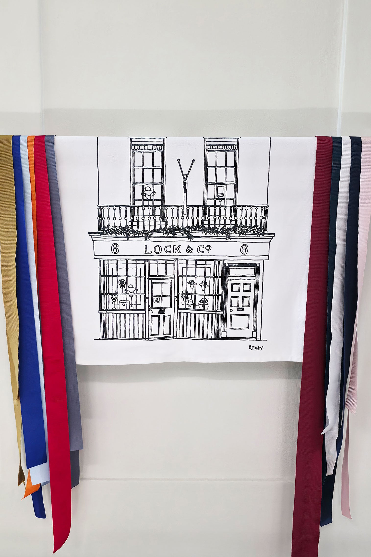 Lock & Co. Tea Towel -  - Lock & Co. Hatters London UK