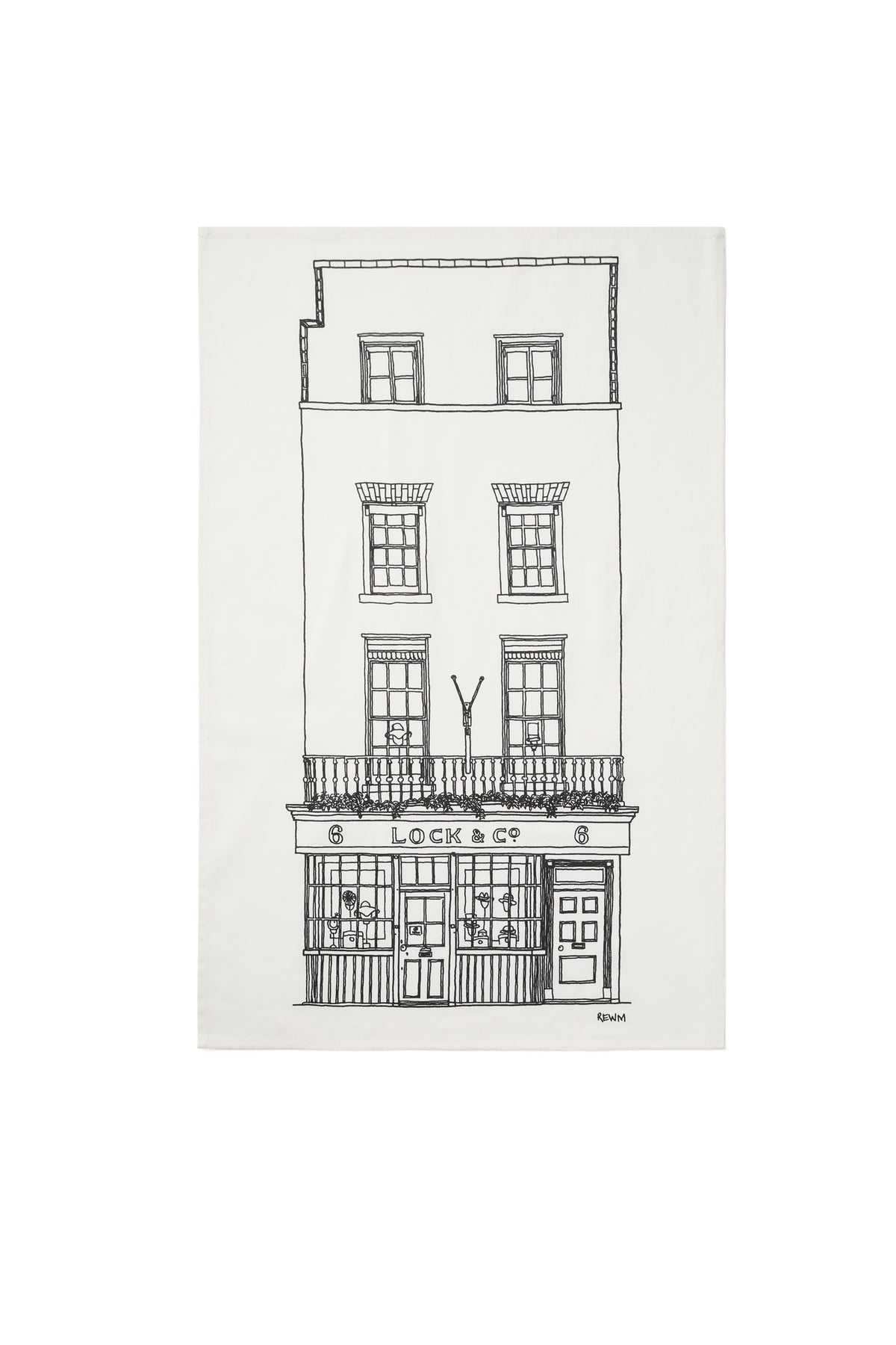 Lock &amp; Co. Tea Towel