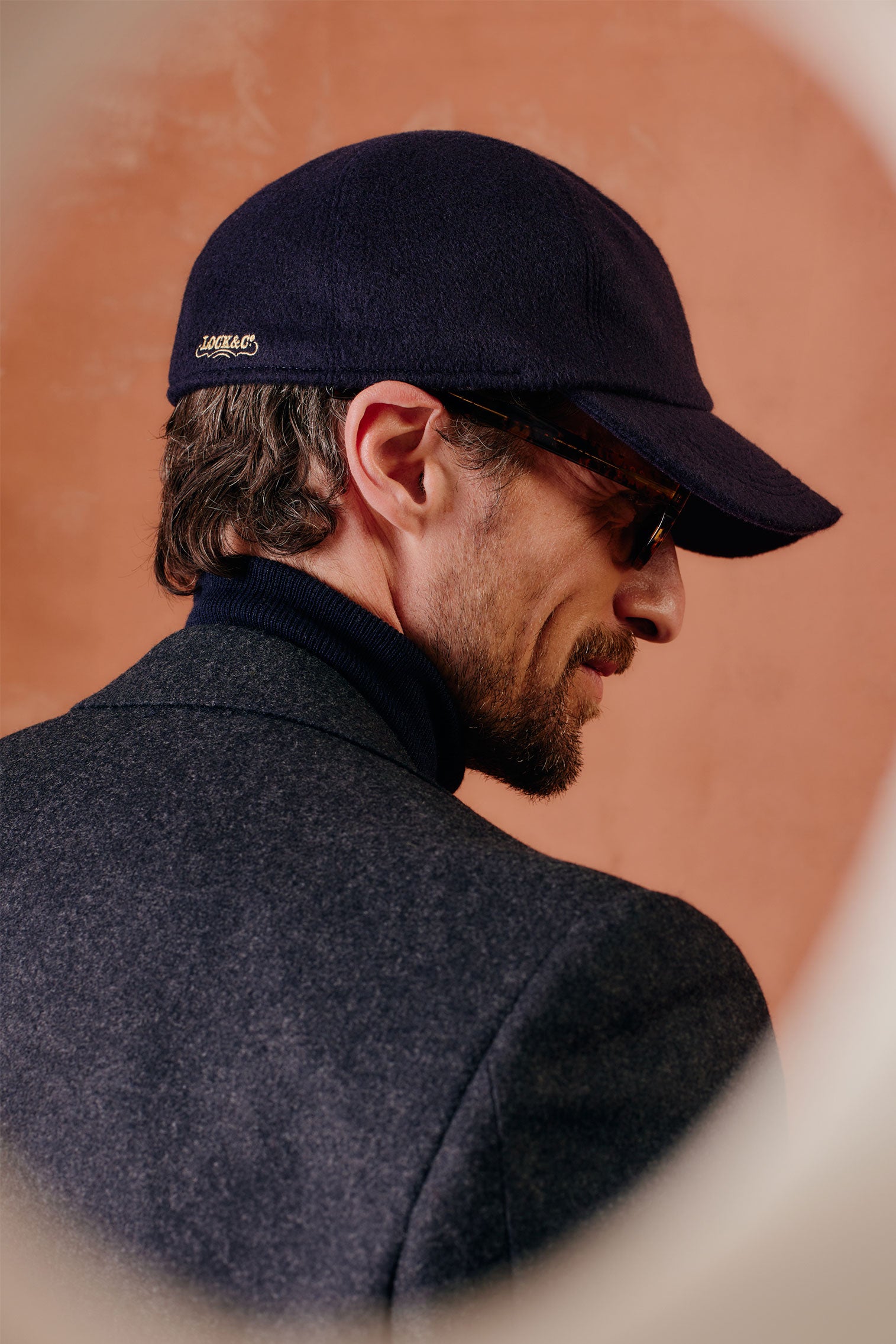 Tetbury Navy Baseball Cap - Men's Hats - Lock & Co. Hatters London UK