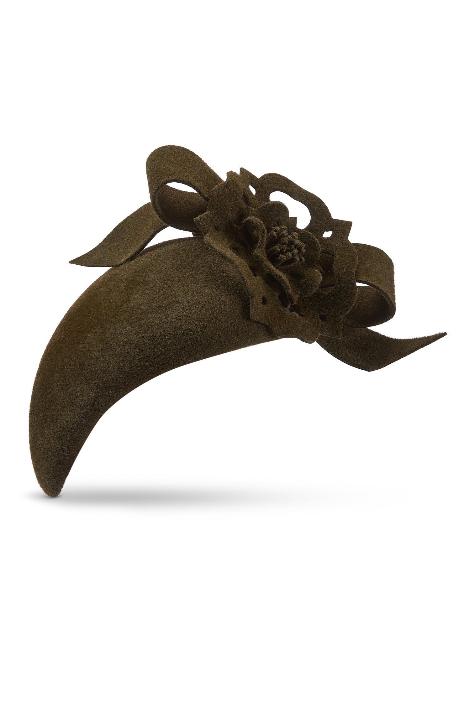 Tudor Rose Forest Green Percher - Green Hats - Lock & Co. Hatters London UK
