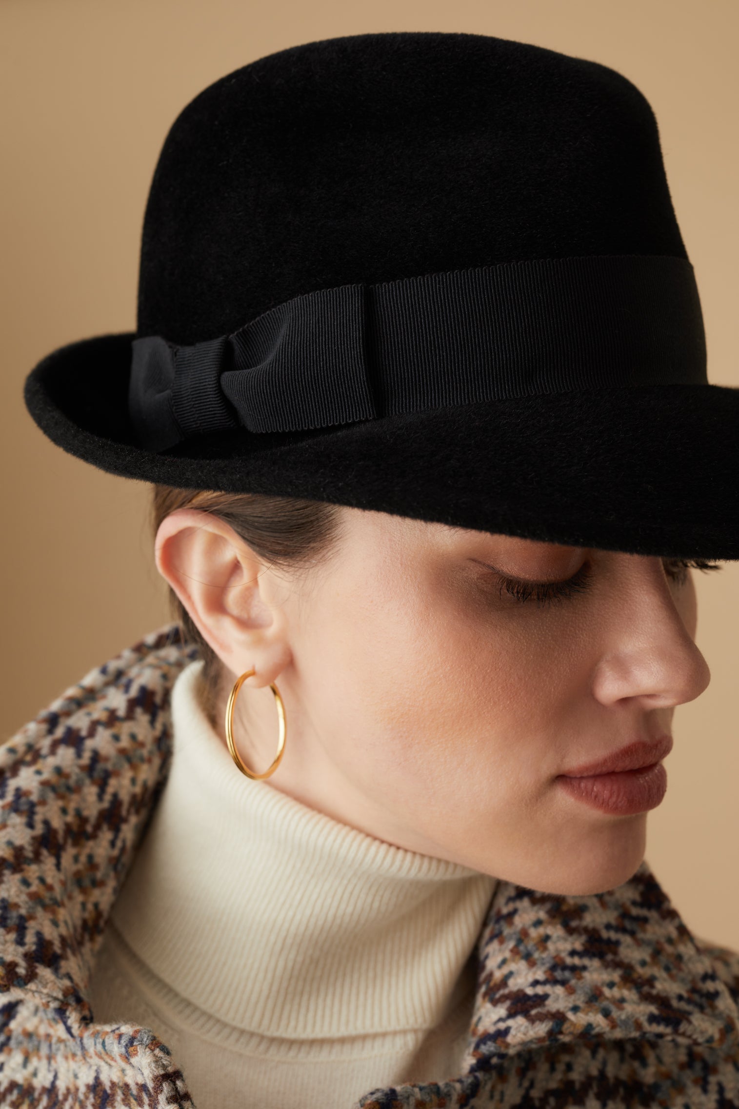 The Vesper - Black Hats & Headpieces for Women - Lock & Co. Hatters London UK