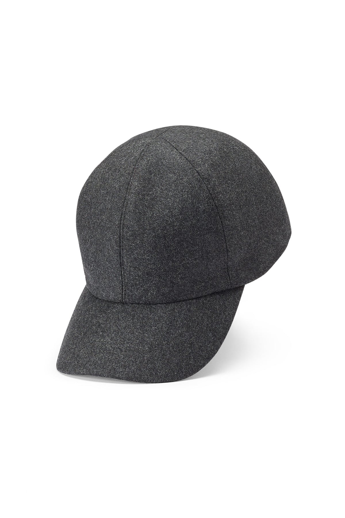 Mens black store wool baseball cap